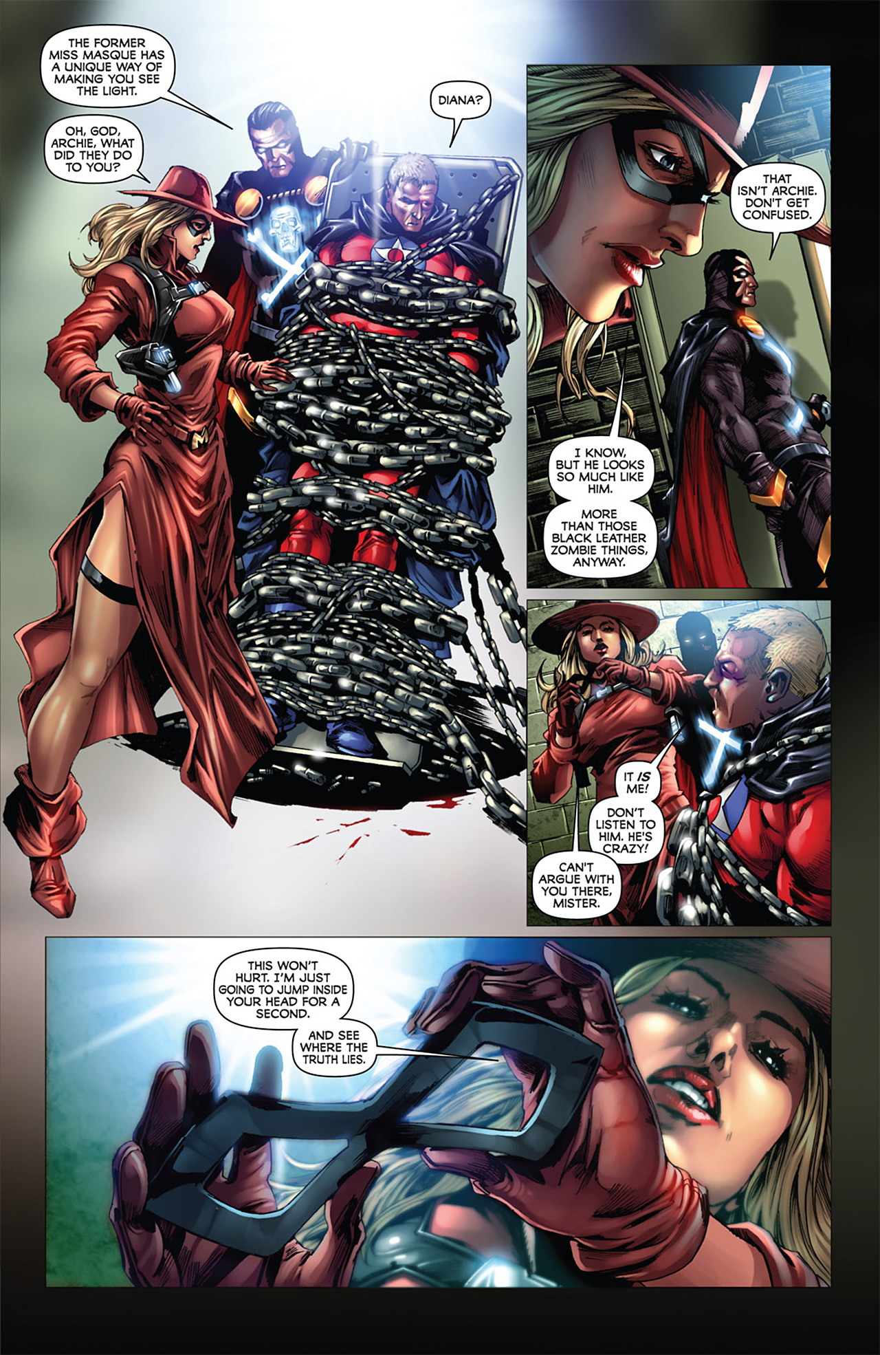 Read online Black Terror (2008) comic -  Issue #6 - 7