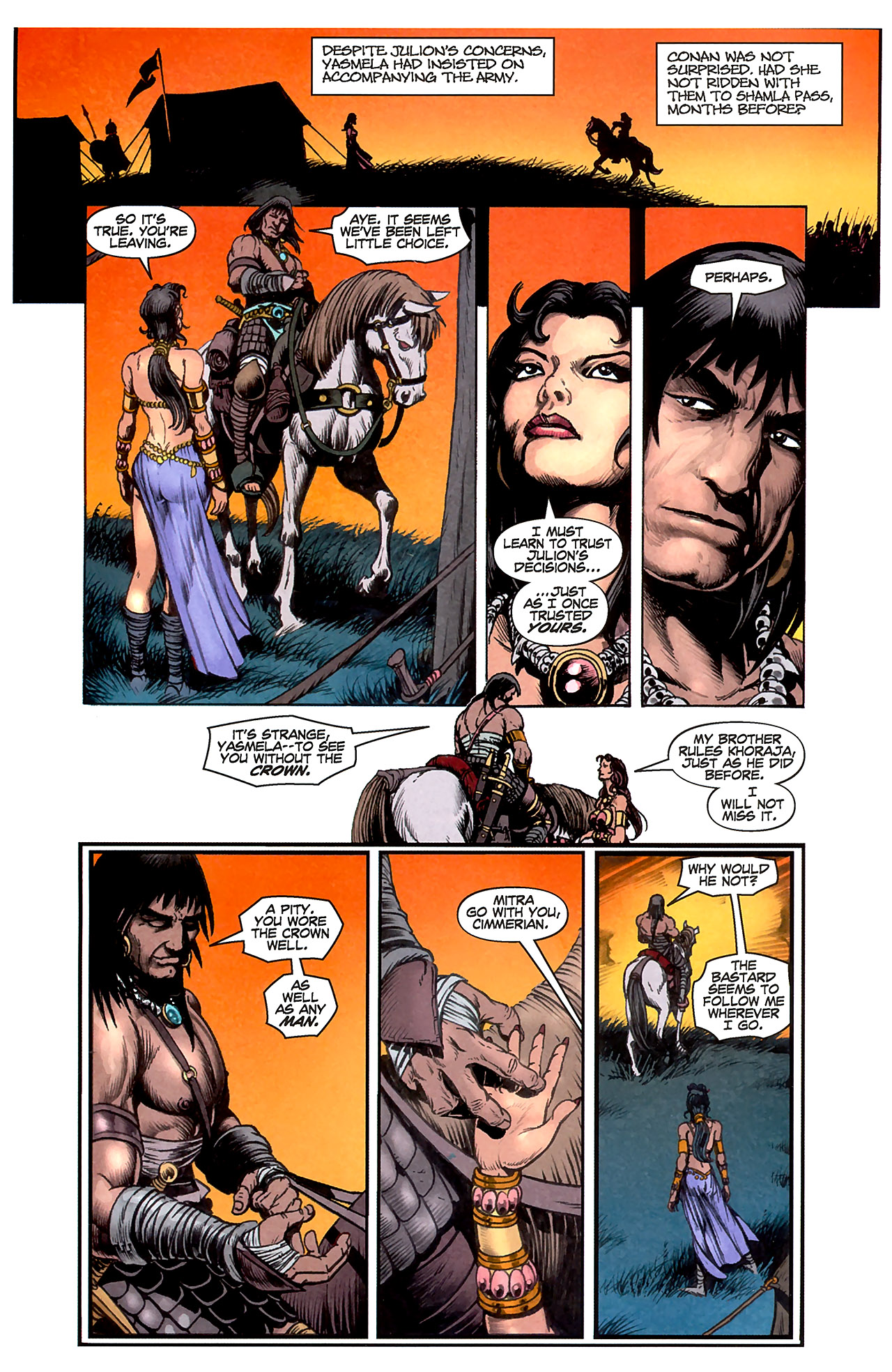 Read online Conan The Cimmerian comic -  Issue #18 - 20