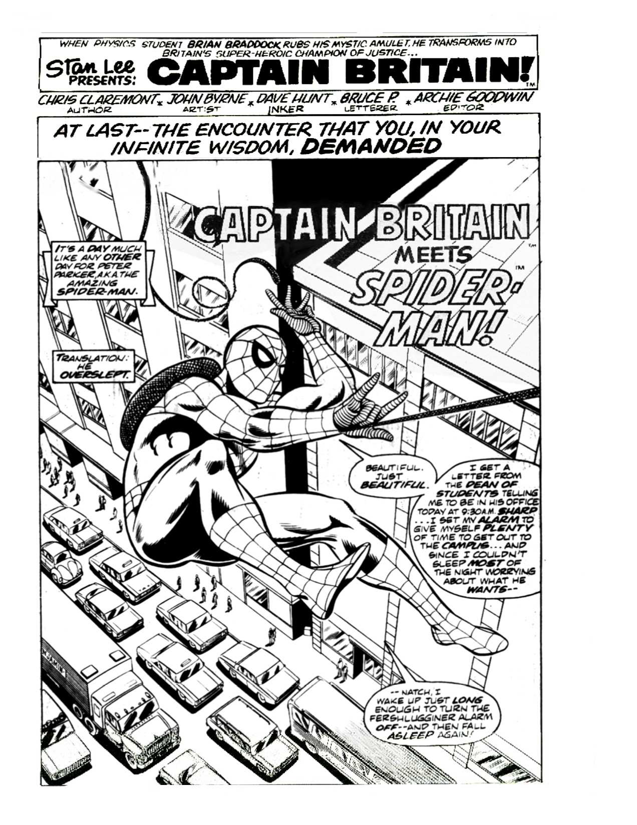 Read online Captain Britain (1976) comic -  Issue # _Special 1 - 4