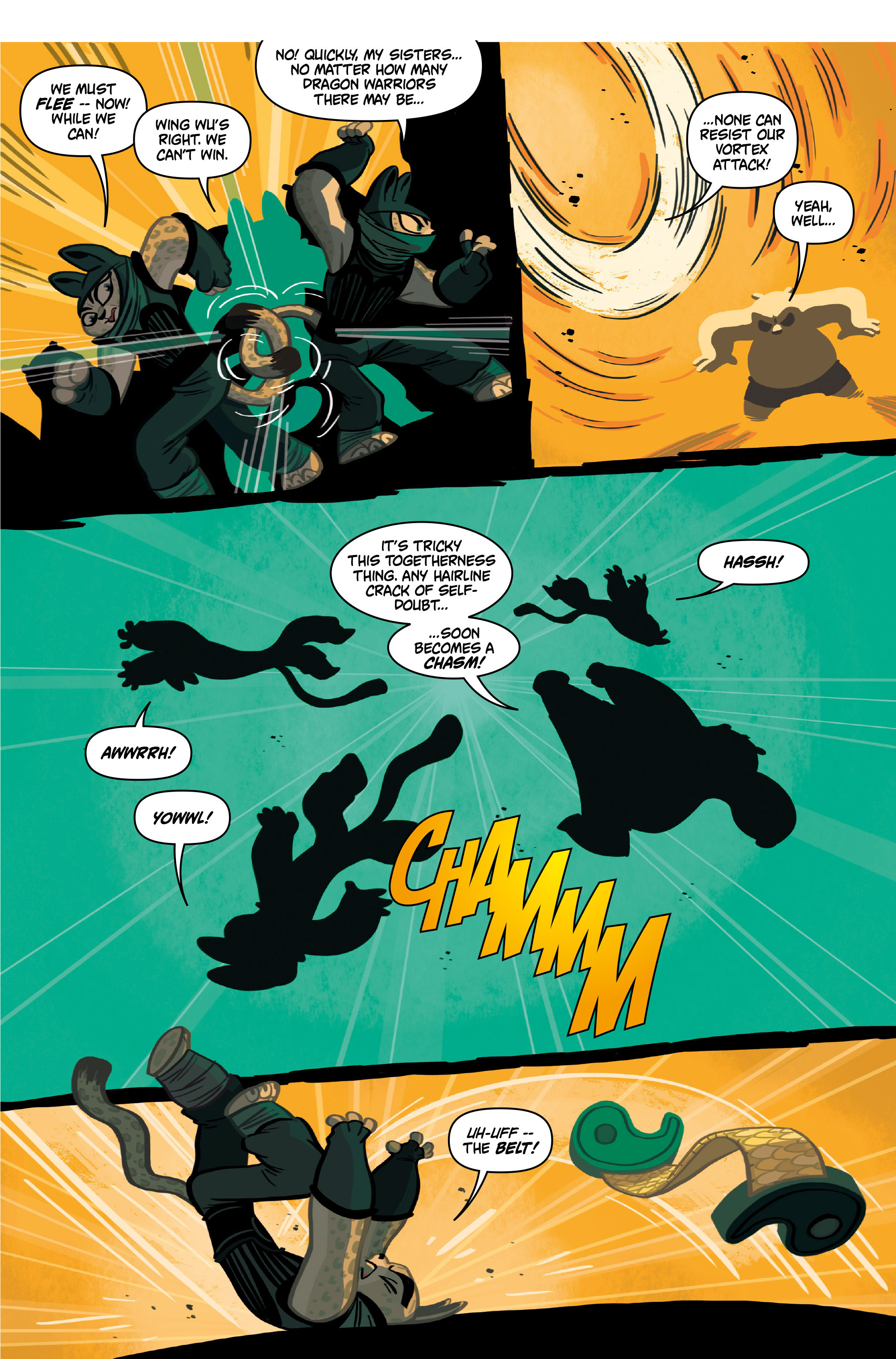 Read online DreamWorks Kung Fu Panda comic -  Issue #4 - 23