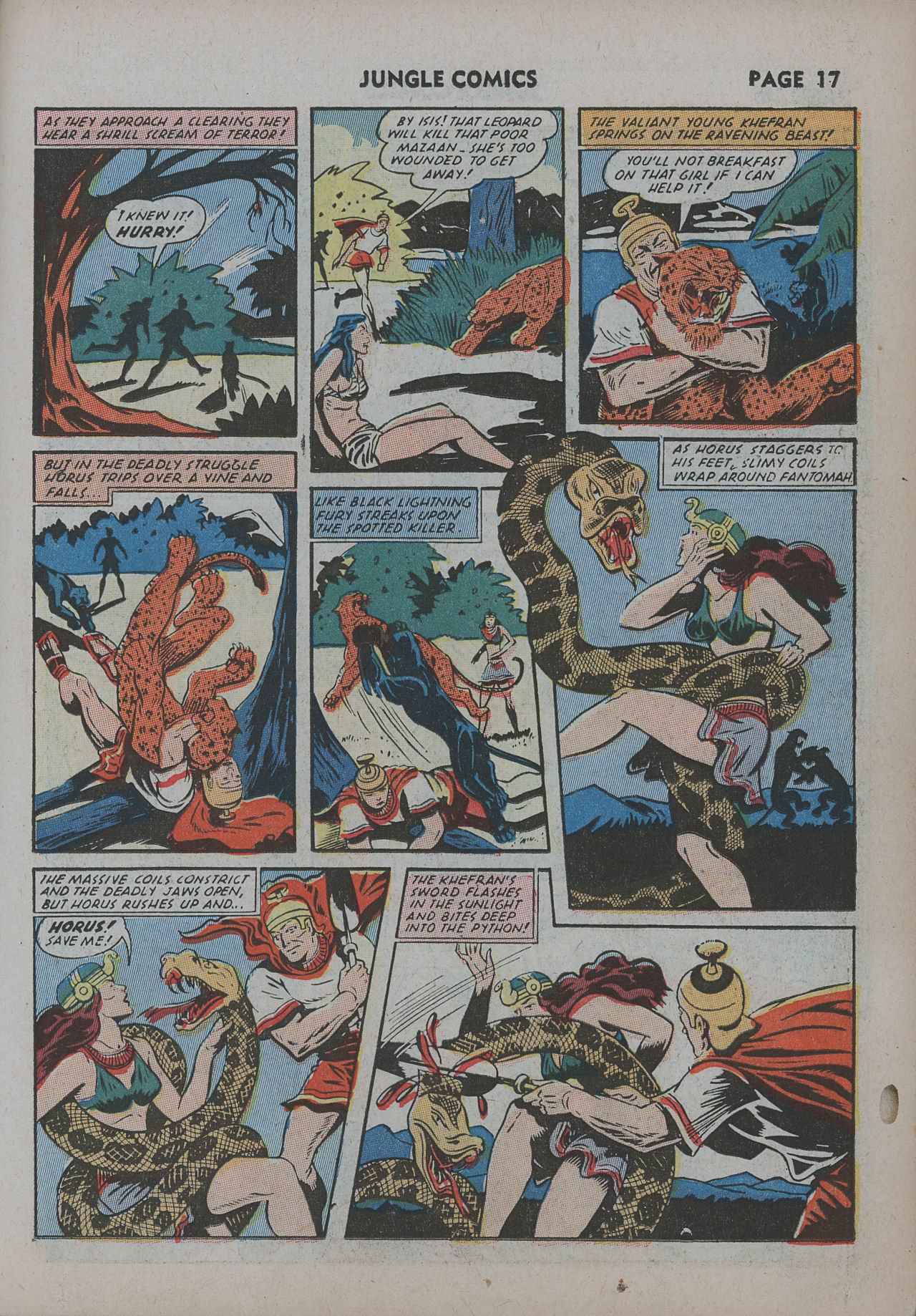 Read online Jungle Comics comic -  Issue #31 - 20