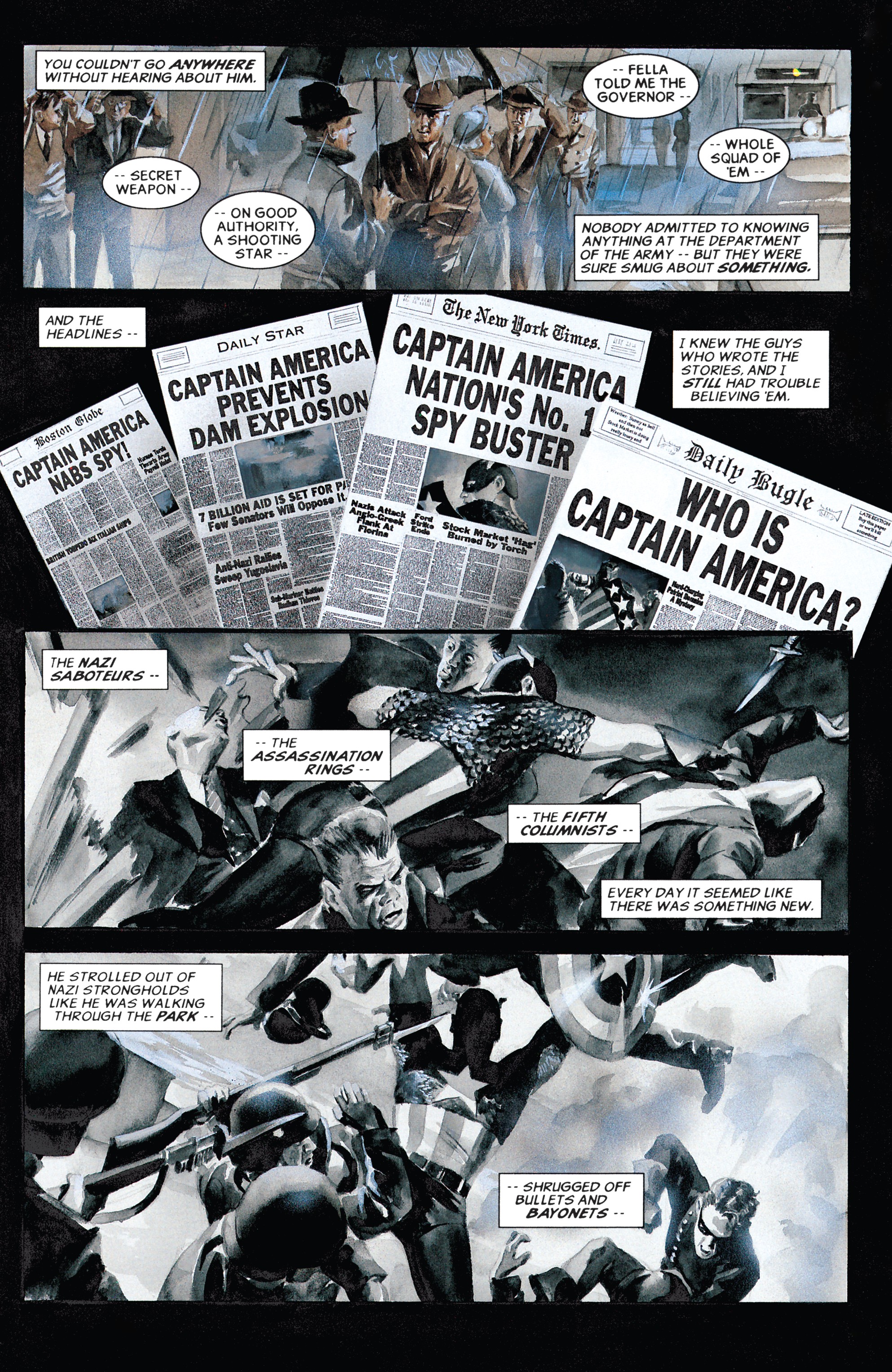 Read online Marvels Annotated comic -  Issue #1 - 39