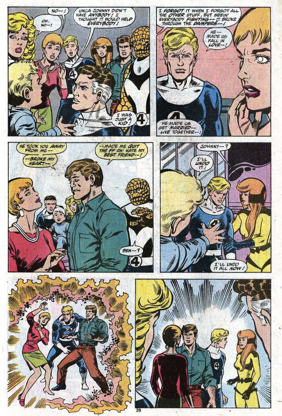 Read online Fantastic Four (1961) comic -  Issue #332 - 31