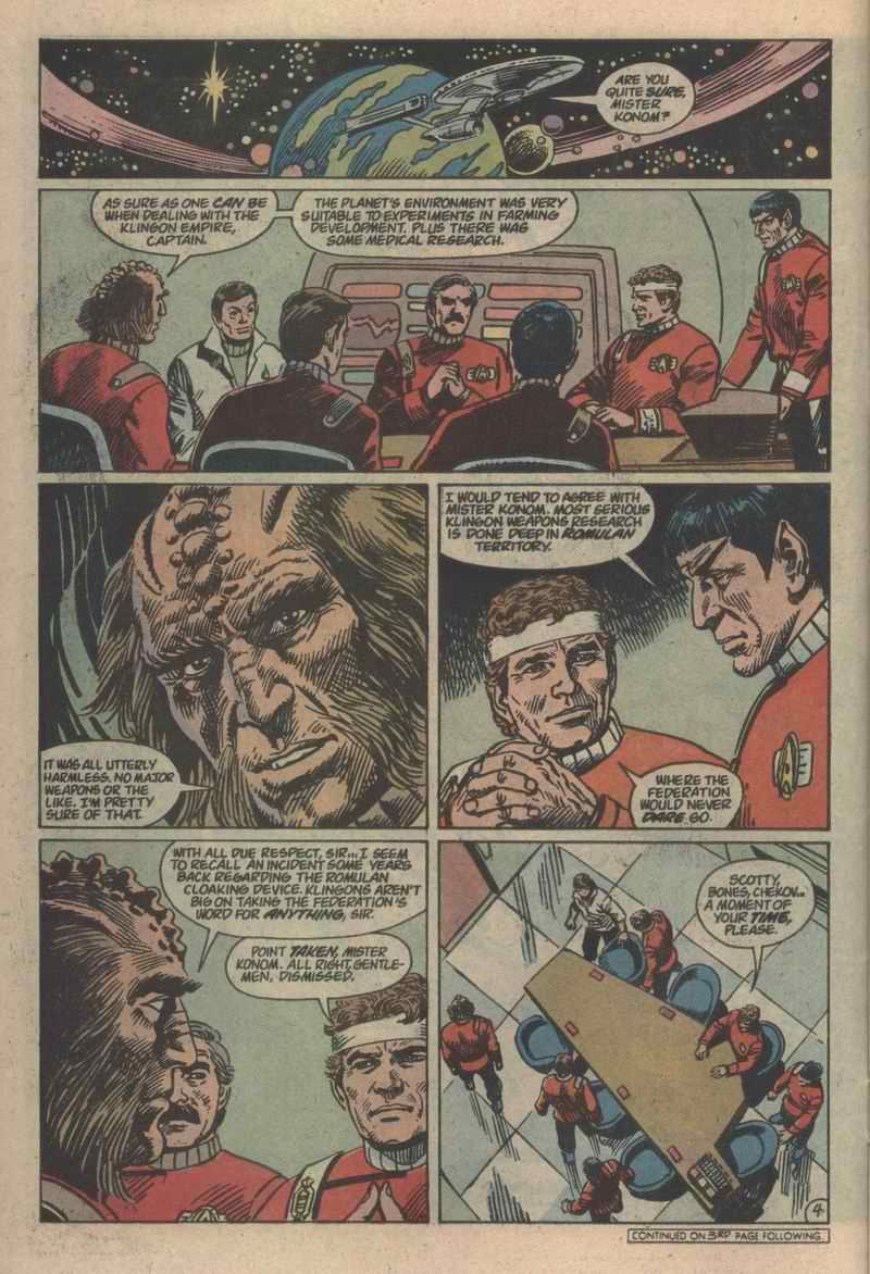 Read online Star Trek (1984) comic -  Issue #49 - 4