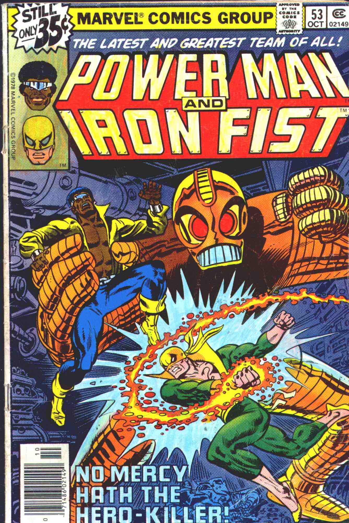 Read online Power Man and Iron Fist (1978) comic -  Issue #53 - 1