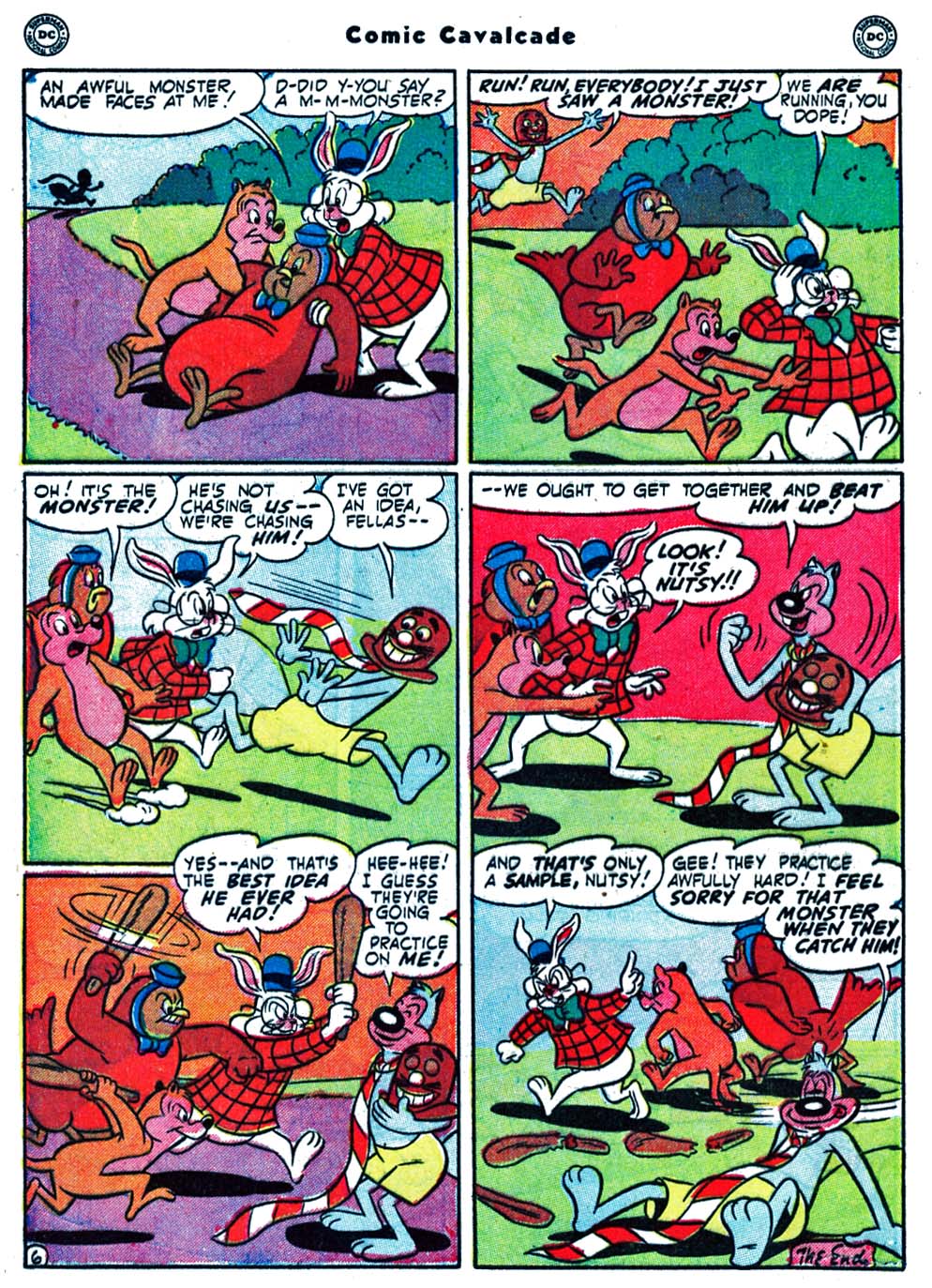 Read online Comic Cavalcade comic -  Issue #39 - 72