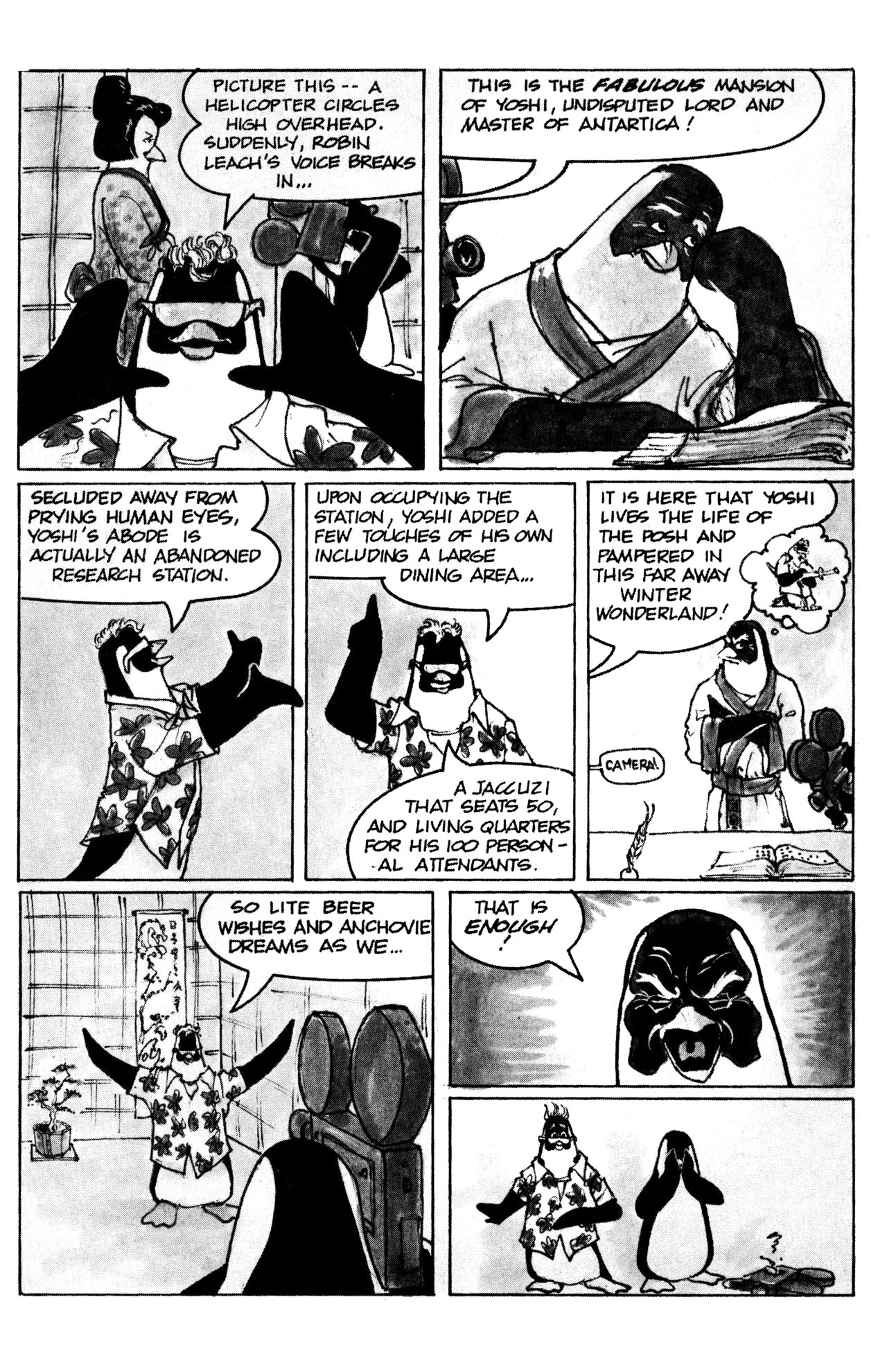 Read online Samurai Penguin comic -  Issue #7 - 11