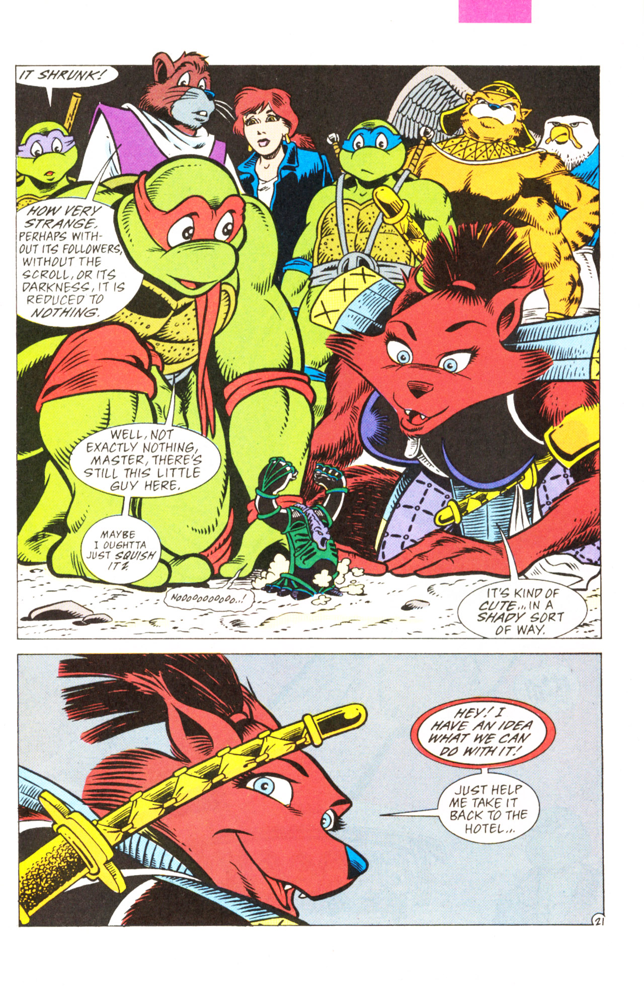Read online Teenage Mutant Ninja Turtles Adventures (1989) comic -  Issue #54 - 24