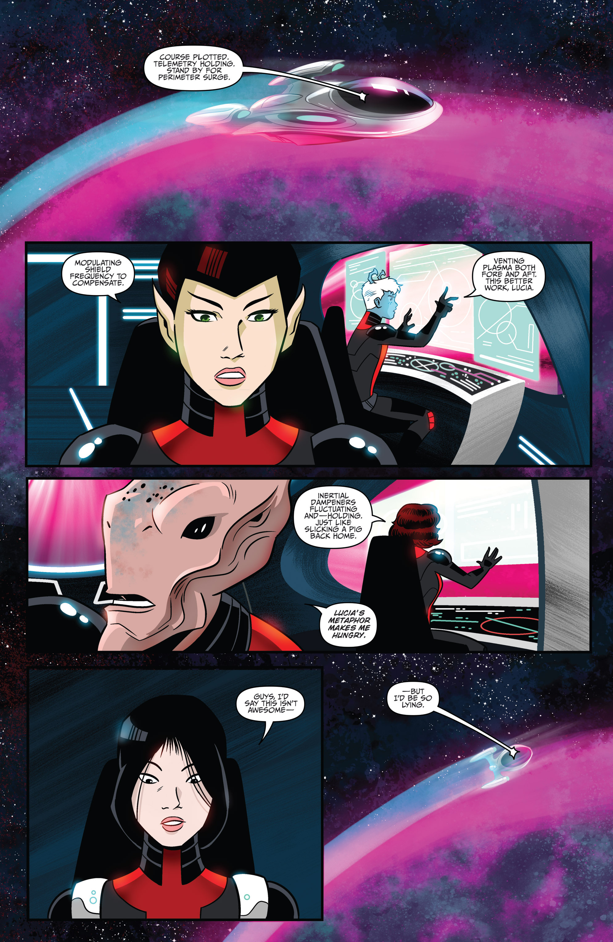 Read online Star Trek: Starfleet Academy (2015) comic -  Issue #4 - 18