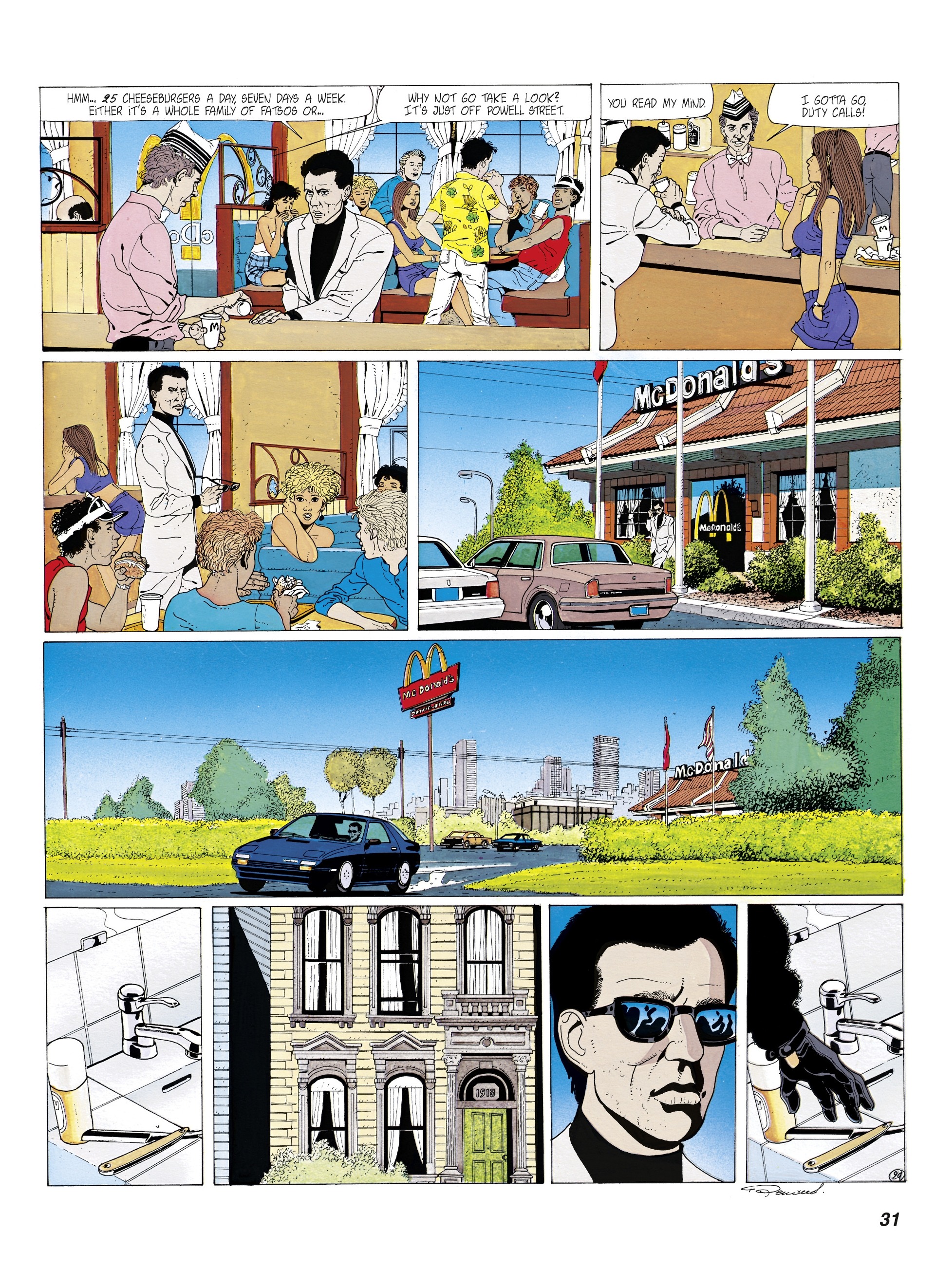 Read online Jessica Blandy comic -  Issue #4 - 31