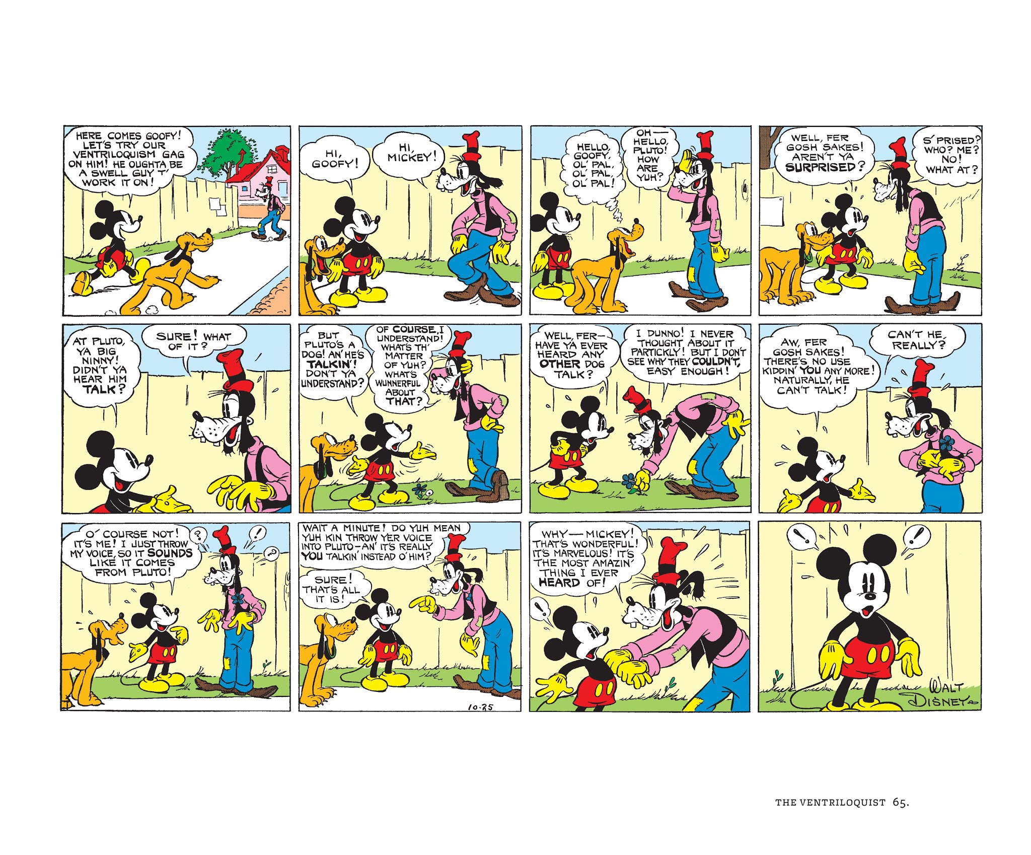 Read online Walt Disney's Mickey Mouse Color Sundays comic -  Issue # TPB 2 (Part 1) - 65