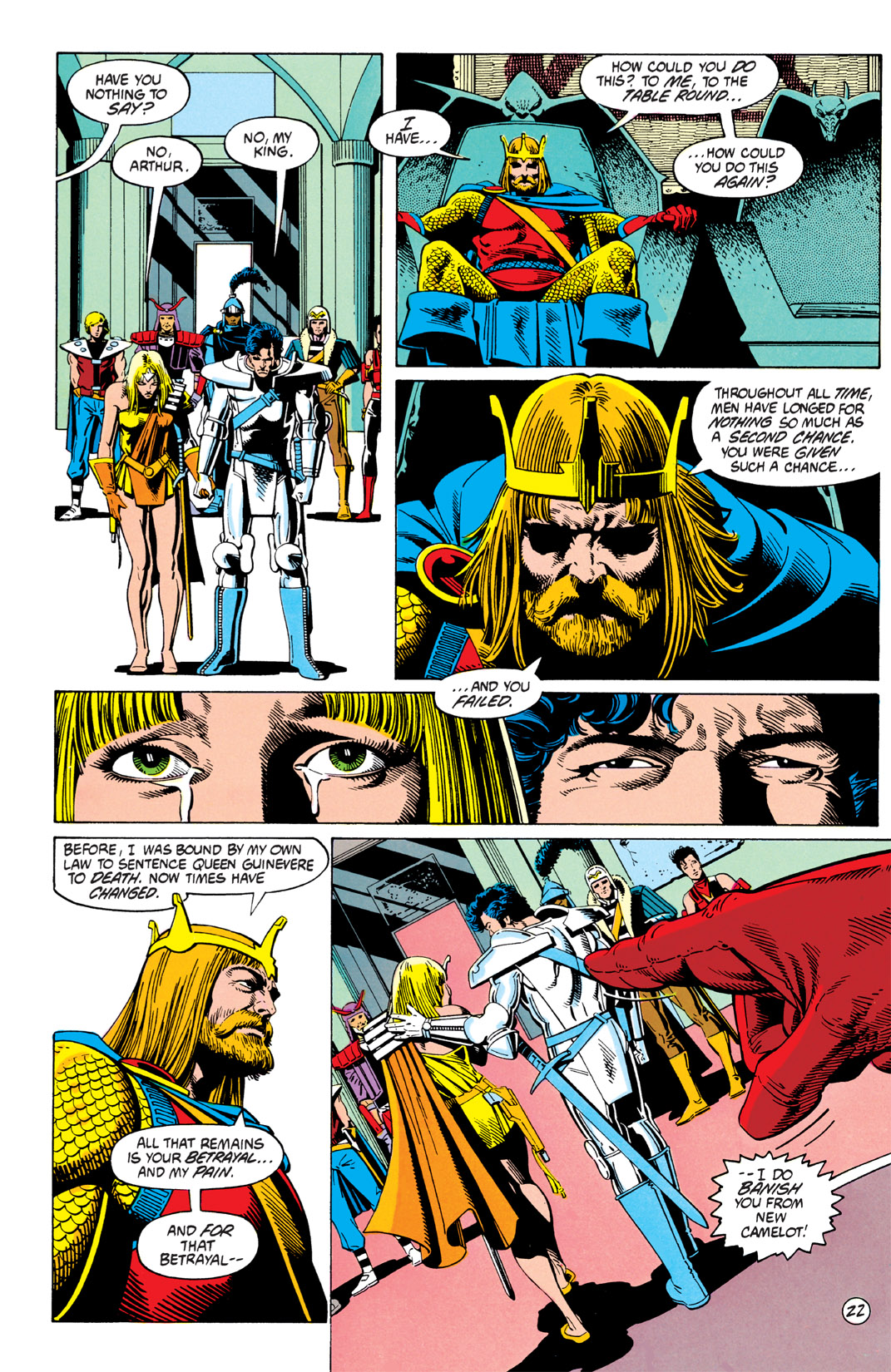 Read online Camelot 3000 comic -  Issue #7 - 23