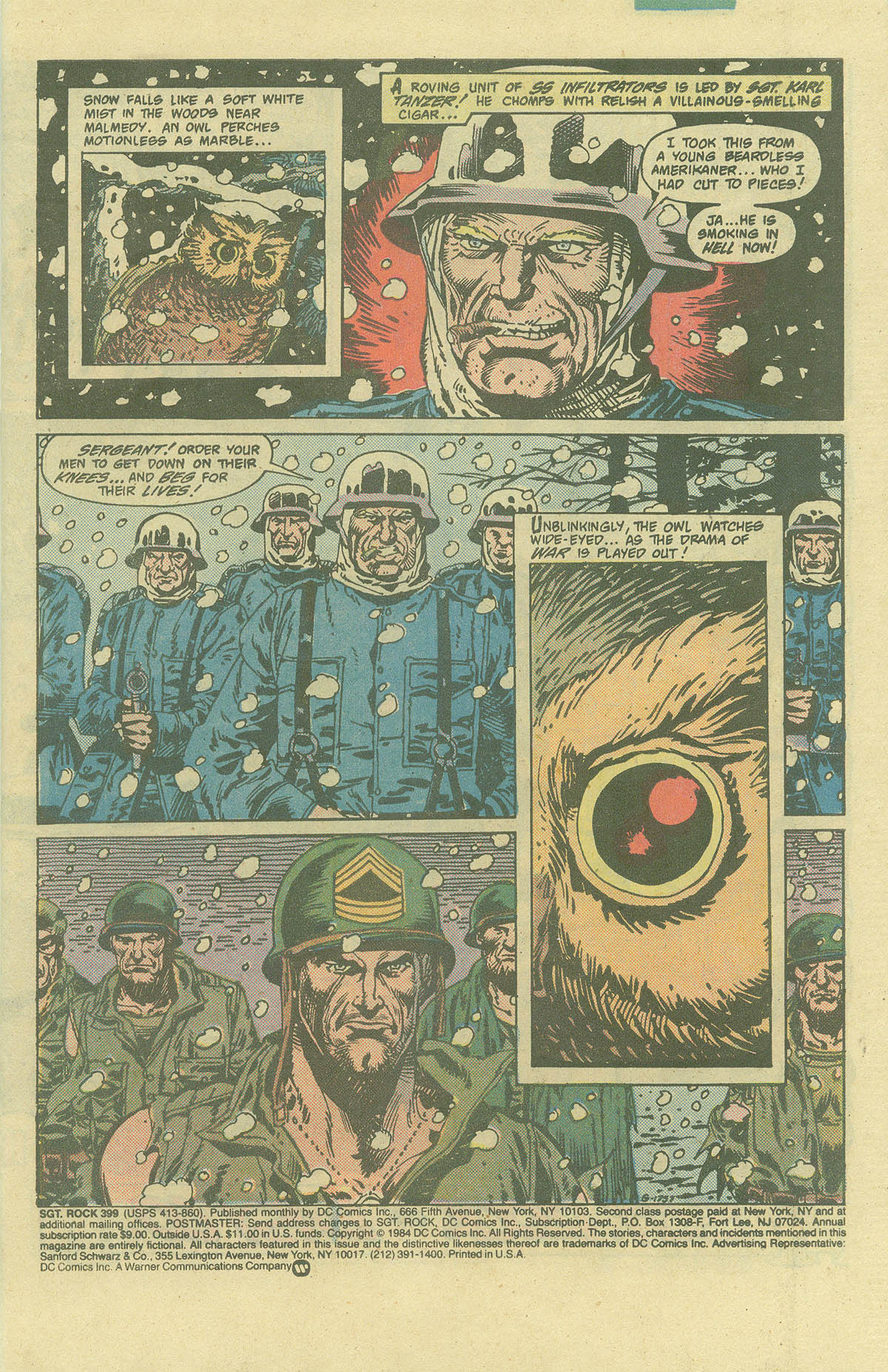 Read online Sgt. Rock comic -  Issue #399 - 3