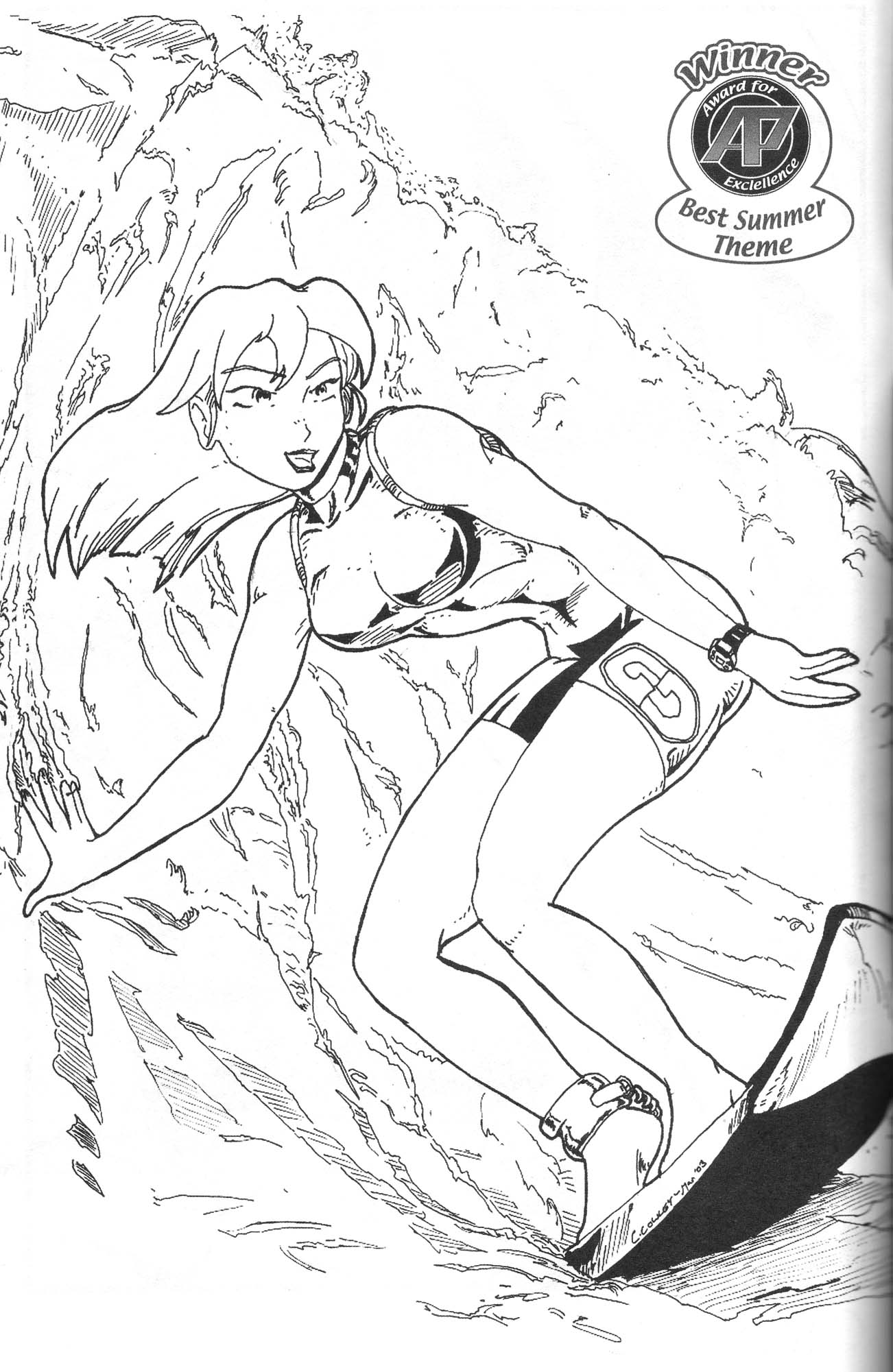 Read online Gold Digger Swimsuit Special comic -  Issue #5 - 8