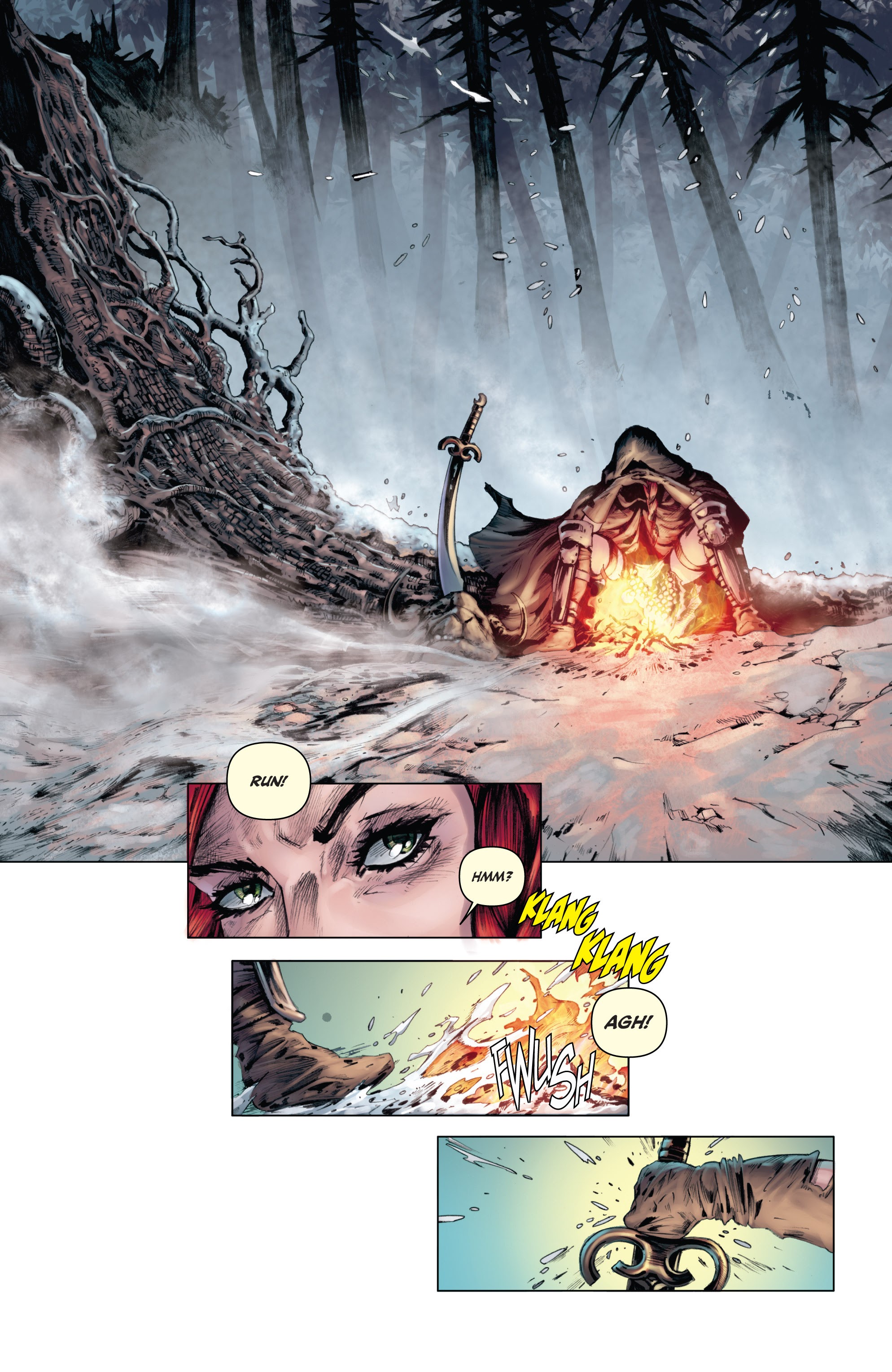 Read online Red Sonja and Cub comic -  Issue # Full - 5