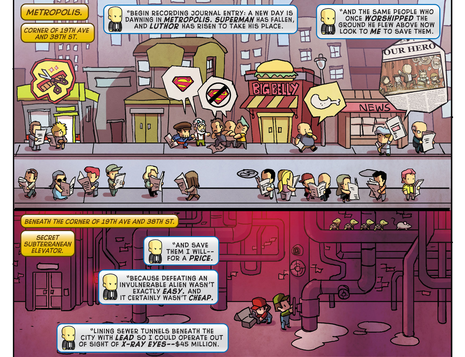 Read online Scribblenauts Unmasked: A Crisis of Imagination comic -  Issue #4 - 3