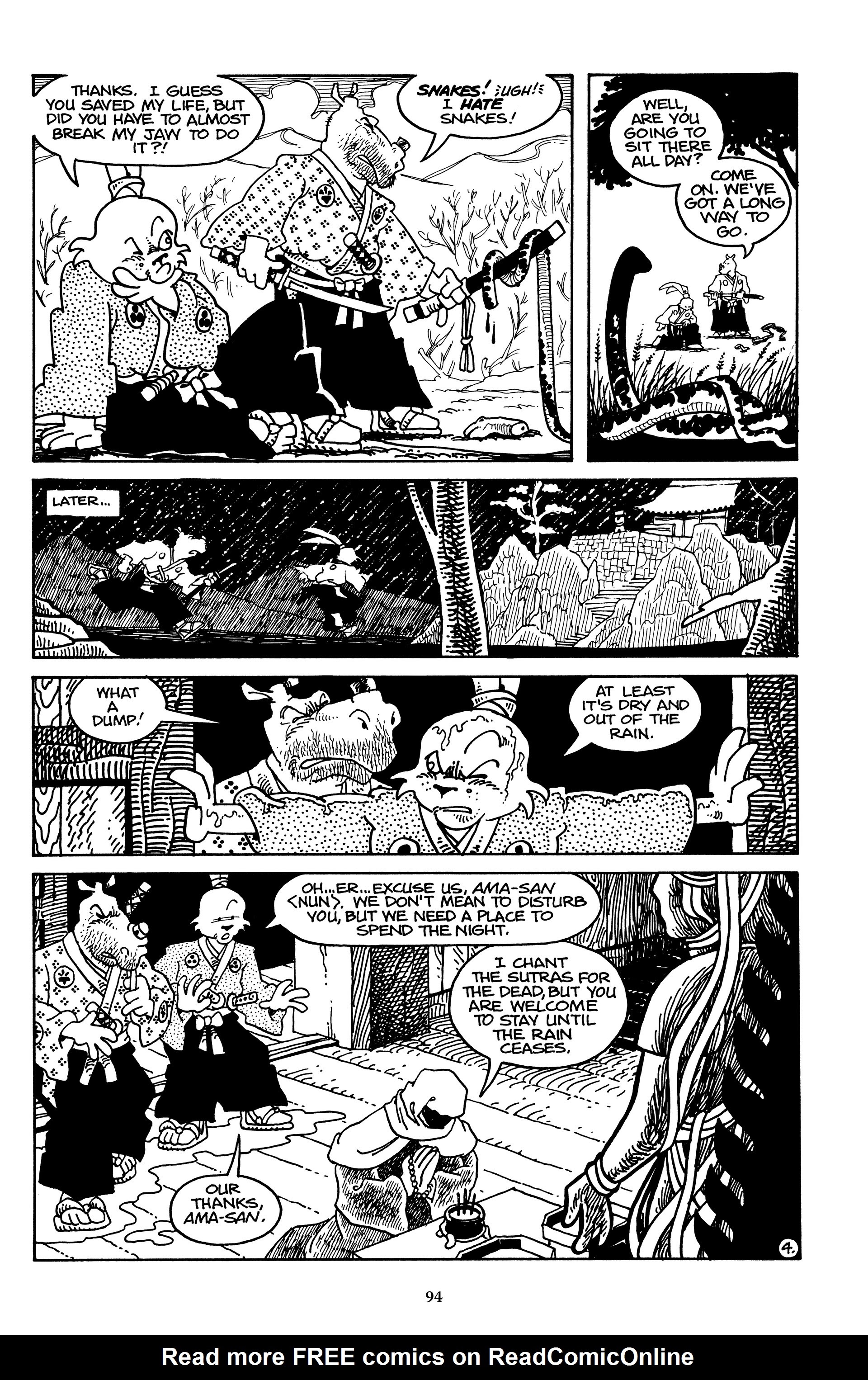 Read online The Usagi Yojimbo Saga (2021) comic -  Issue # TPB 2 (Part 1) - 93