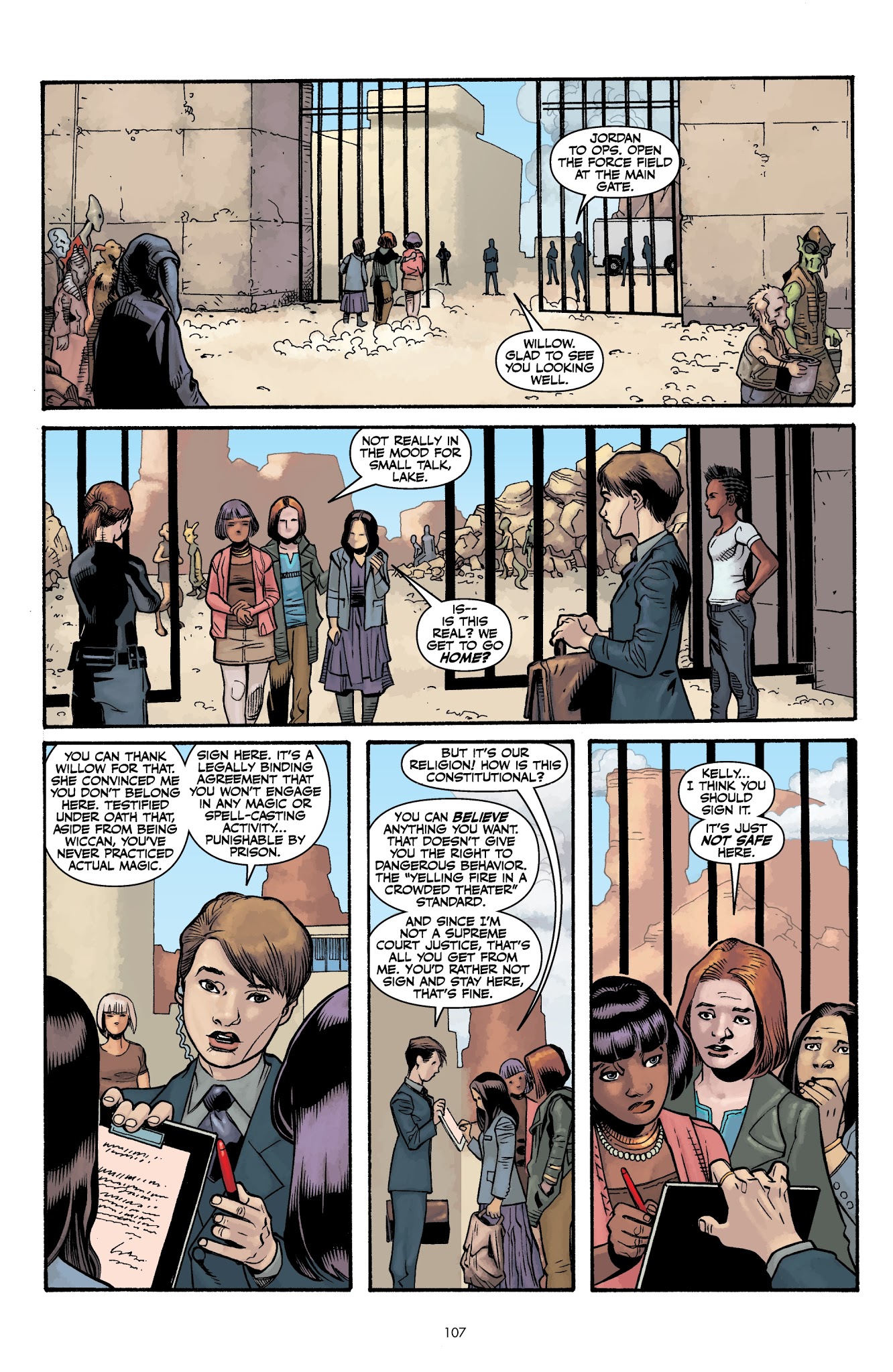 Read online Buffy the Vampire Slayer Season 11 comic -  Issue # _TPB 1 - 109