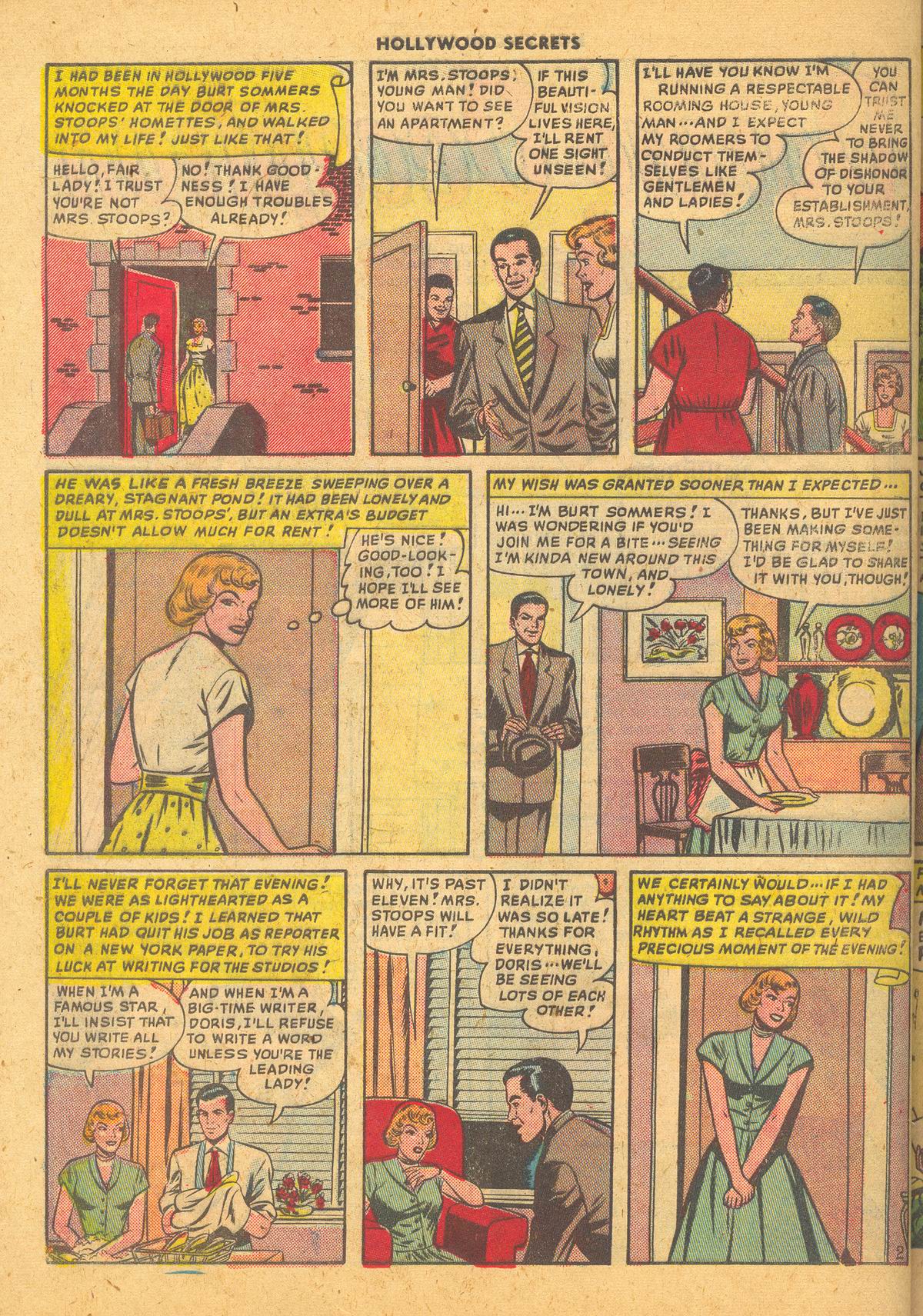 Read online Hollywood Secrets comic -  Issue #1 - 28