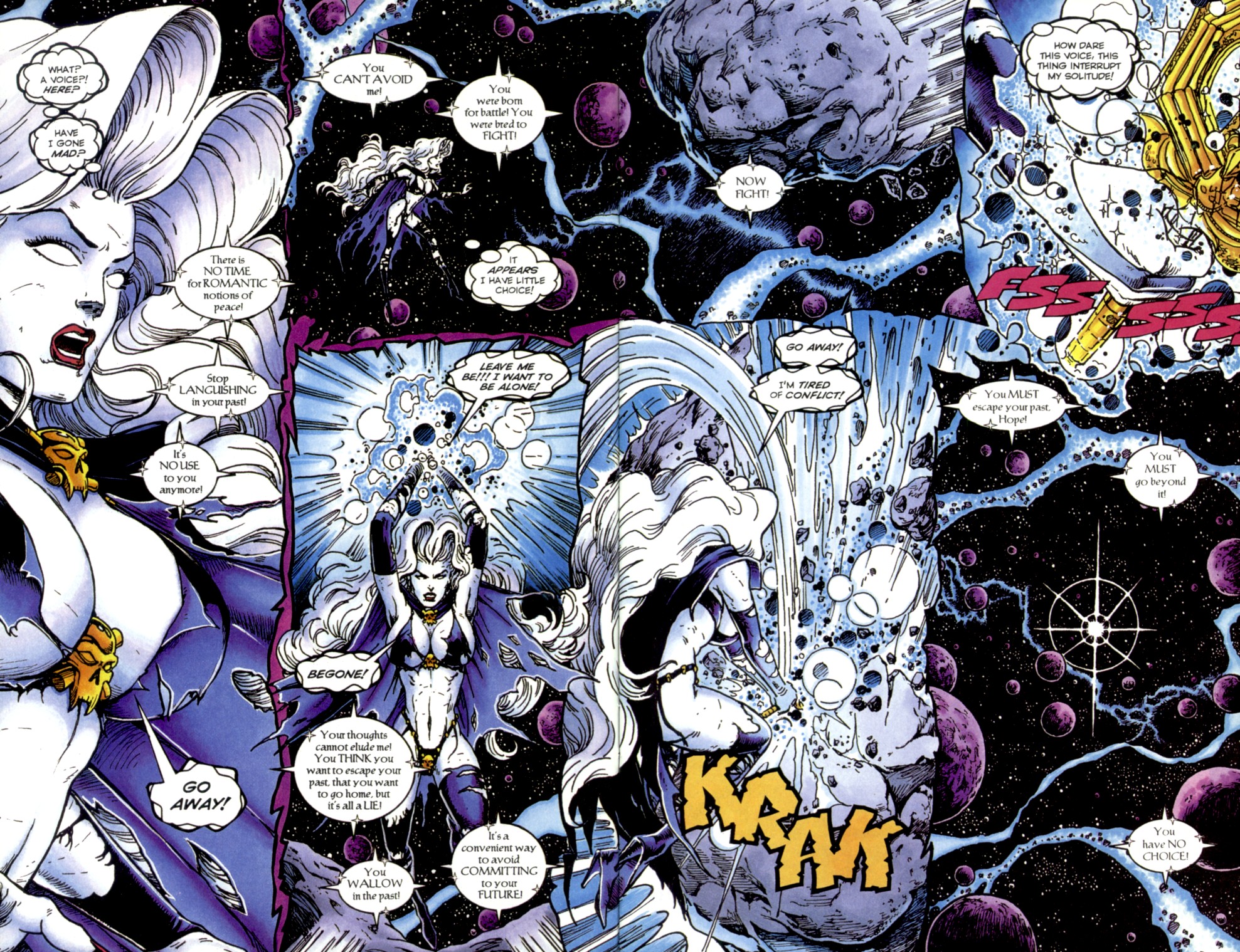 Read online Lady Death III: The Odyssey comic -  Issue #1 - 5