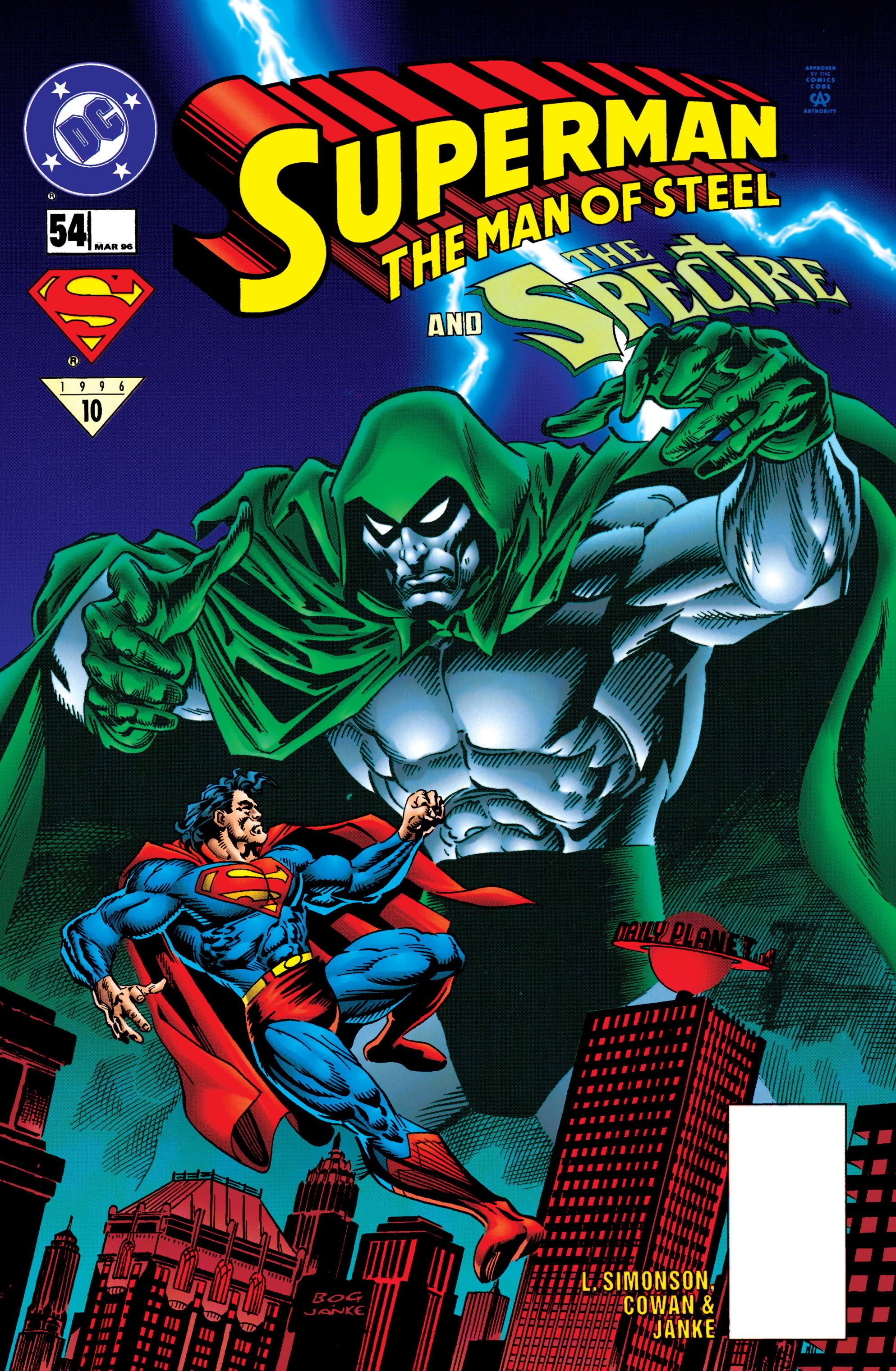 Read online Superman: The Man of Steel (1991) comic -  Issue #54 - 1