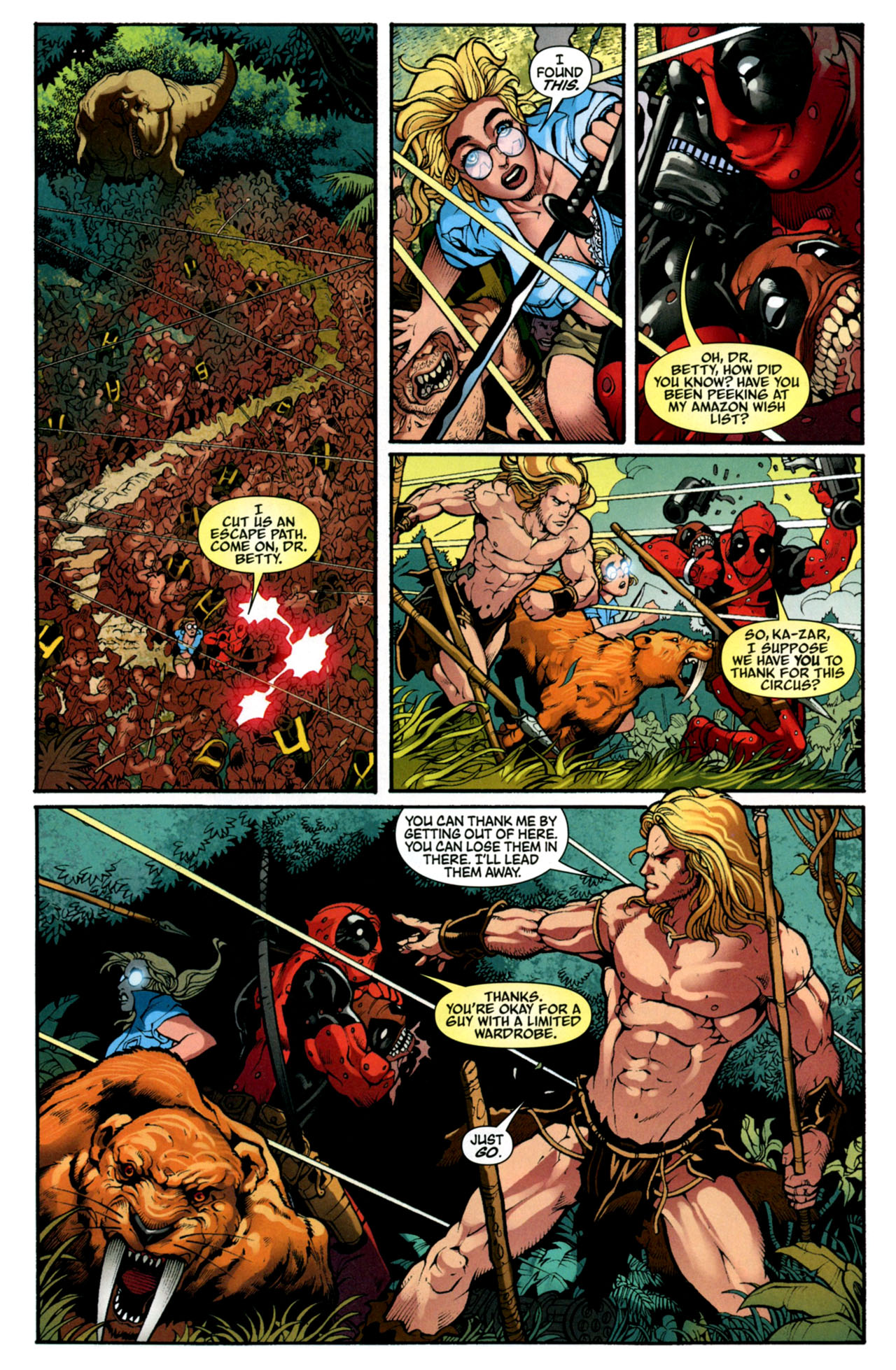 Read online Deadpool: Merc With a Mouth comic -  Issue #3 - 19