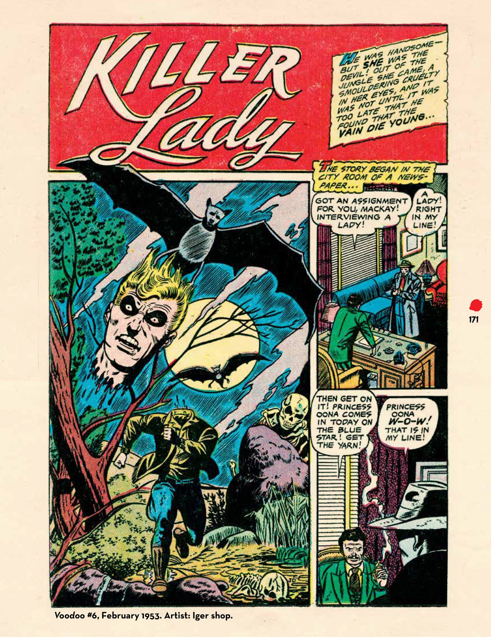 Read online Chilling Archives of Horror Comics comic -  Issue # TPB 12 - 172