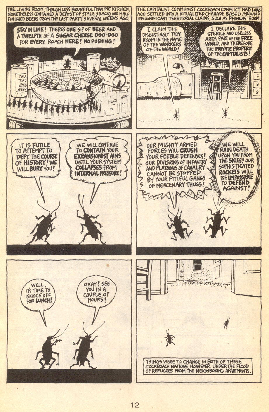 Read online Adventures of Fat Freddy's Cat comic -  Issue #6 - 14