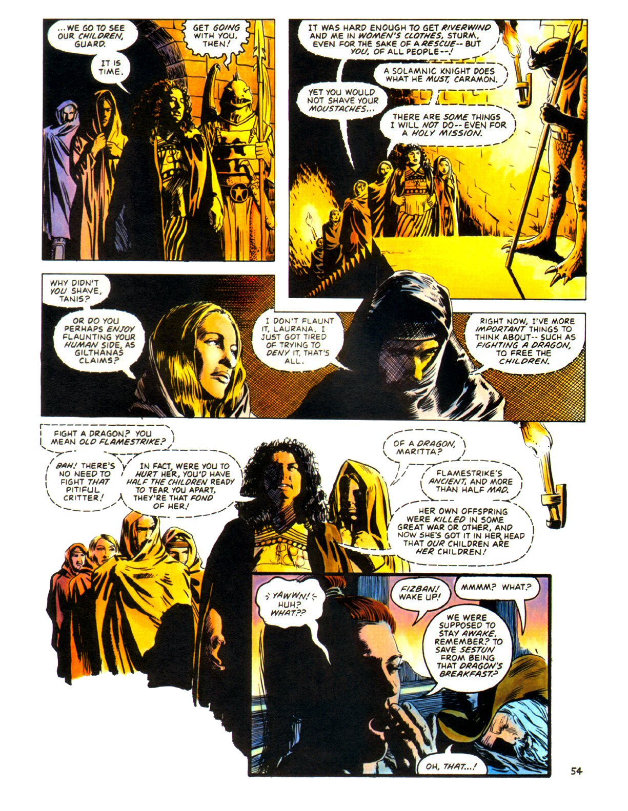 Read online Dragonlance Saga comic -  Issue #2 - 59
