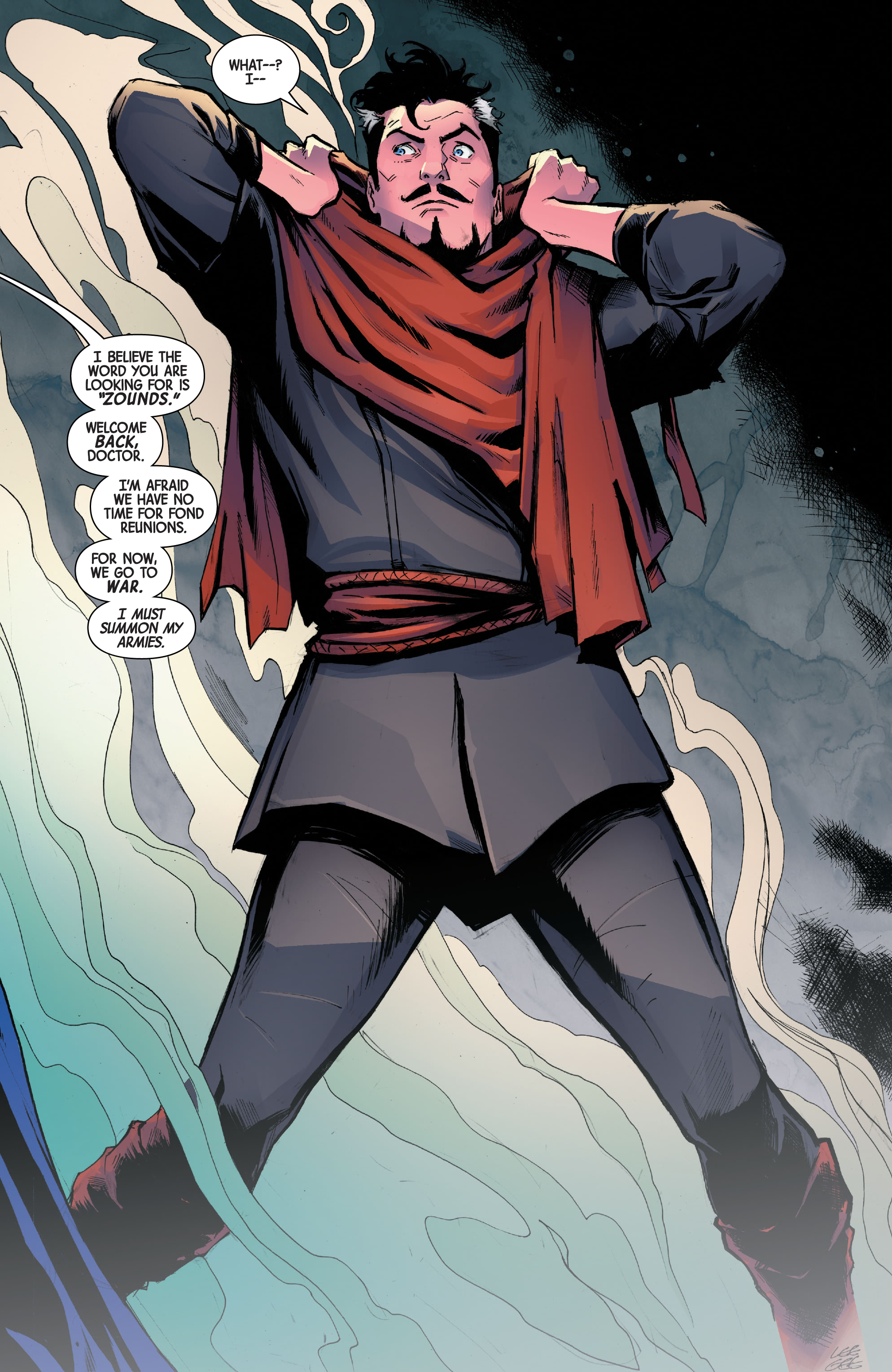 Read online Death of Doctor Strange comic -  Issue #5 - 10