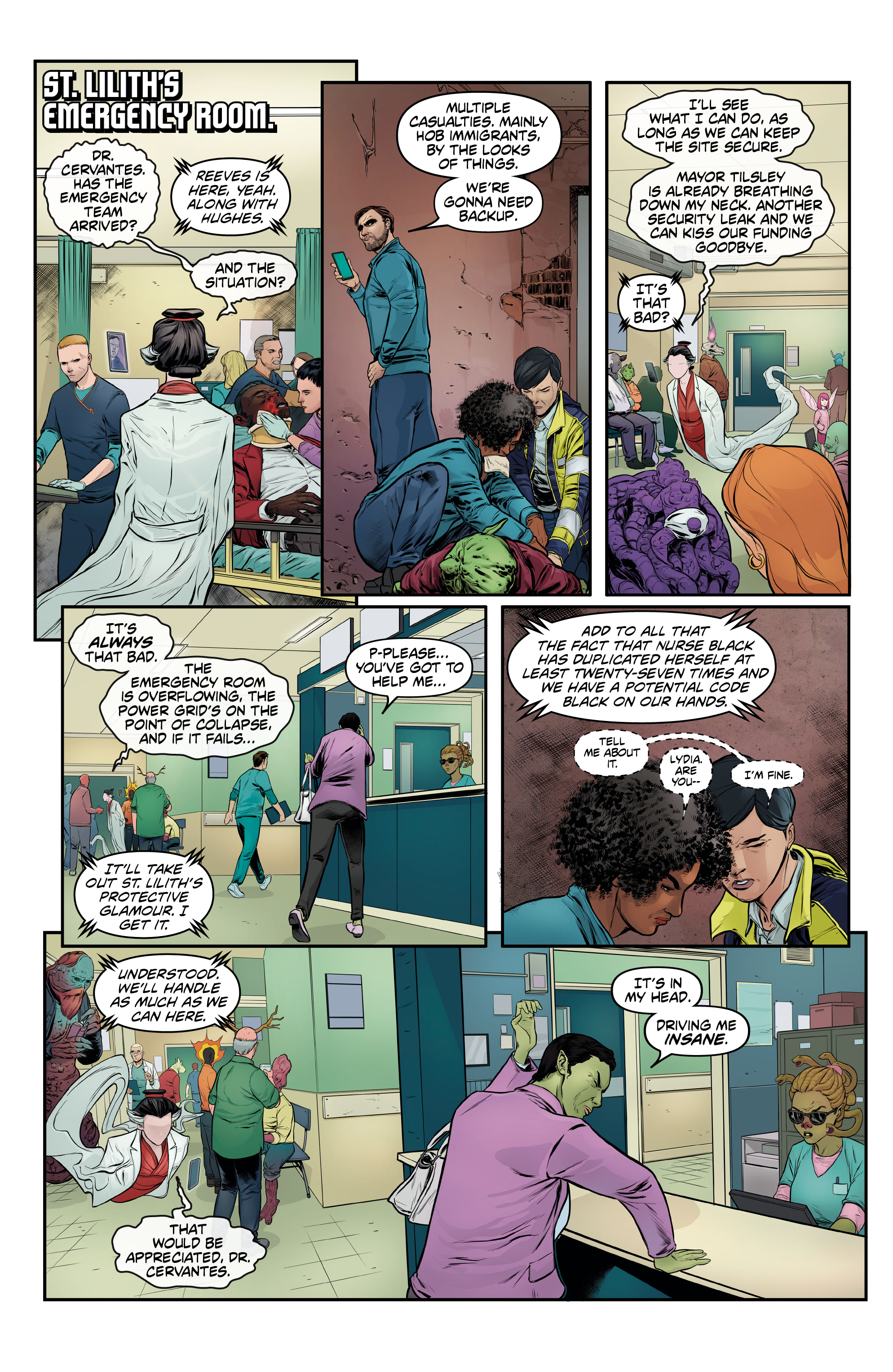 Read online The Ward comic -  Issue #3 - 7