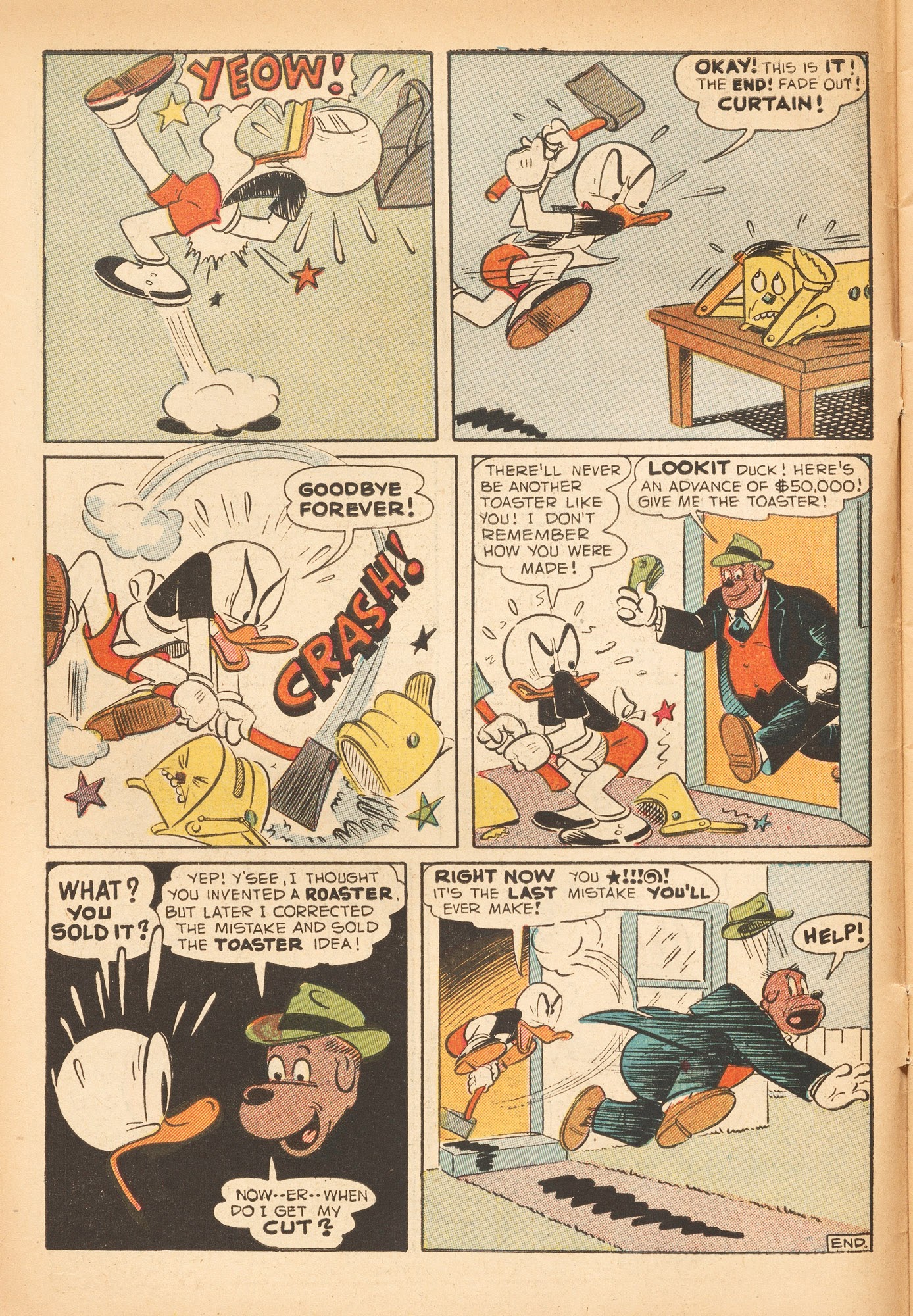 Read online Super Duck Comics comic -  Issue #26 - 8