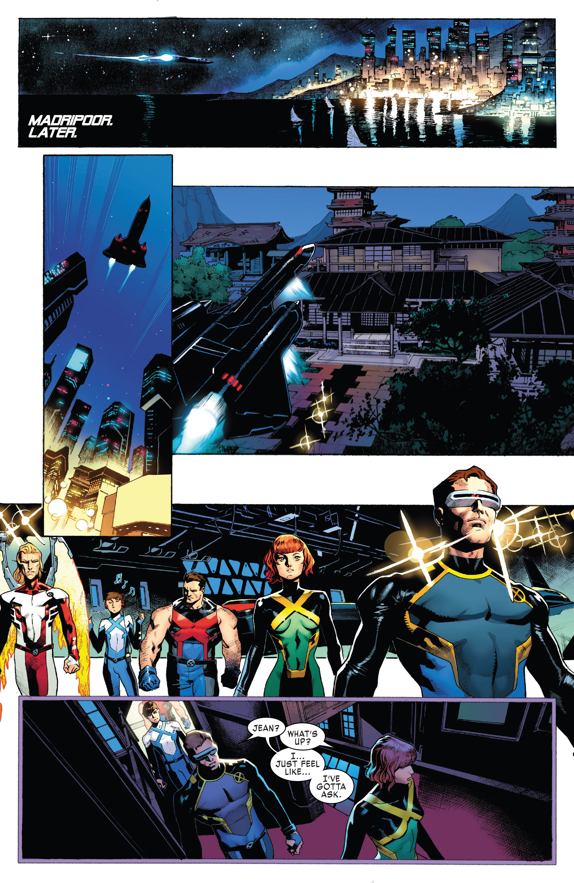 Read online X-Men: Blue comic -  Issue #1 - 19