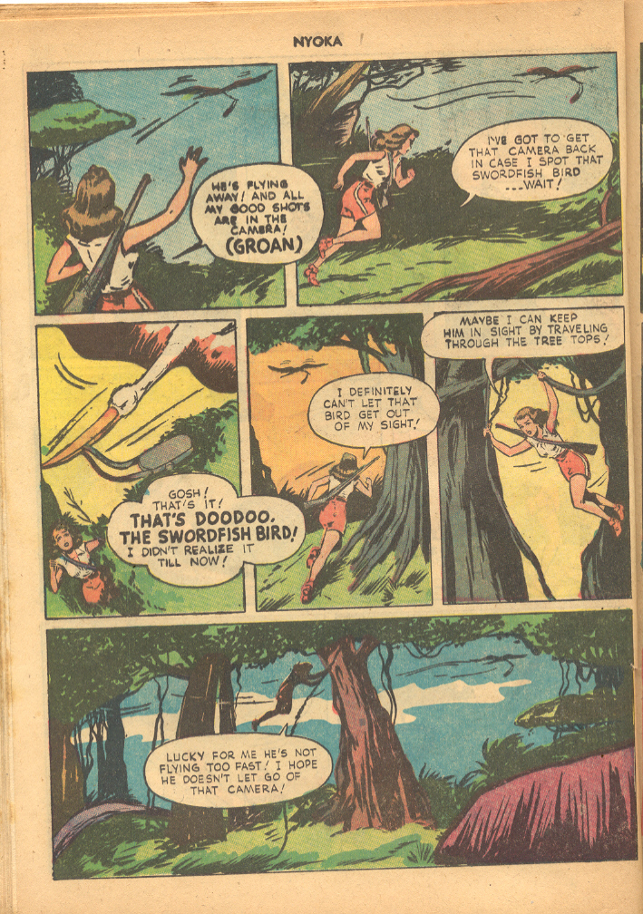 Read online Nyoka the Jungle Girl (1945) comic -  Issue #28 - 34