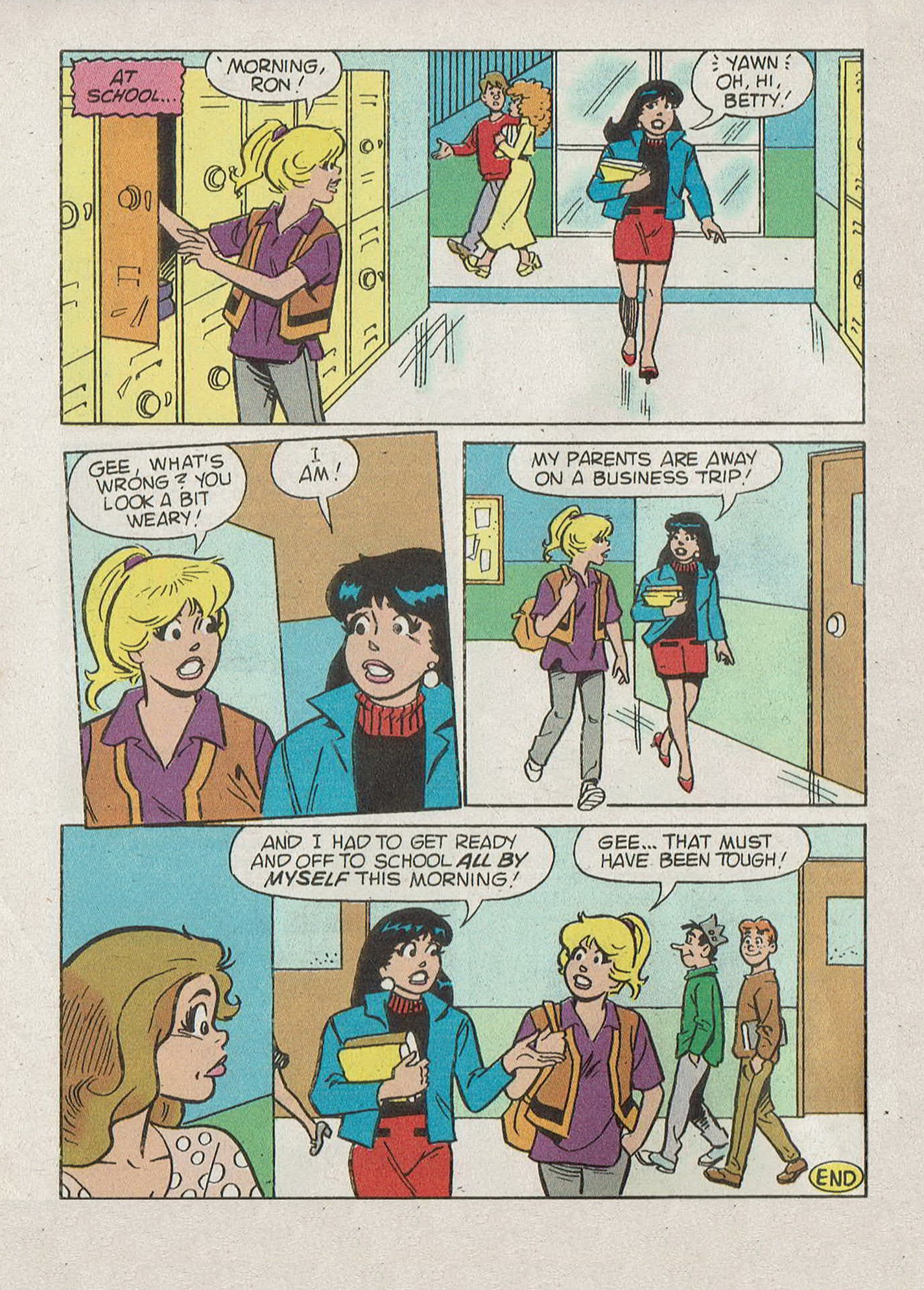 Read online Betty and Veronica Digest Magazine comic -  Issue #121 - 14