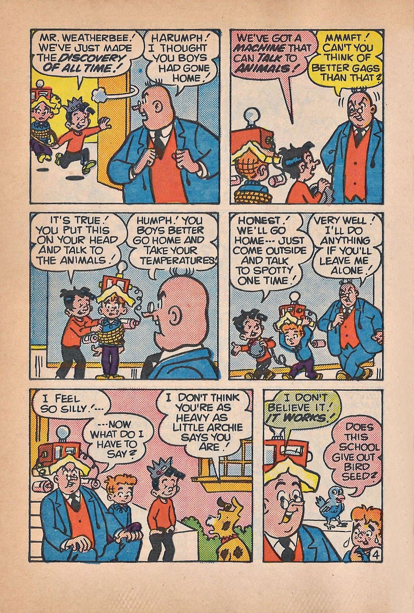 Read online Little Archie Comics Digest Magazine comic -  Issue #36 - 54