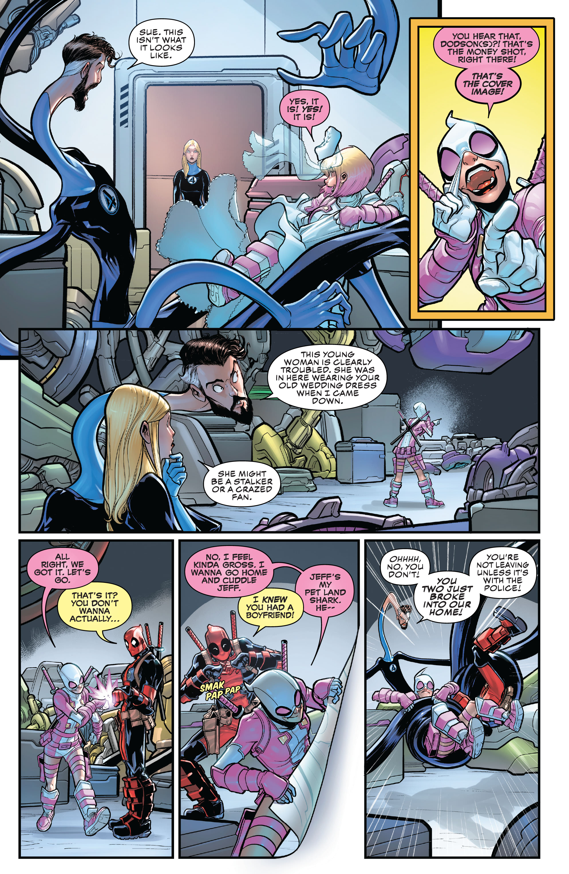 Read online Gwenpool Strikes Back comic -  Issue # _TPB - 37