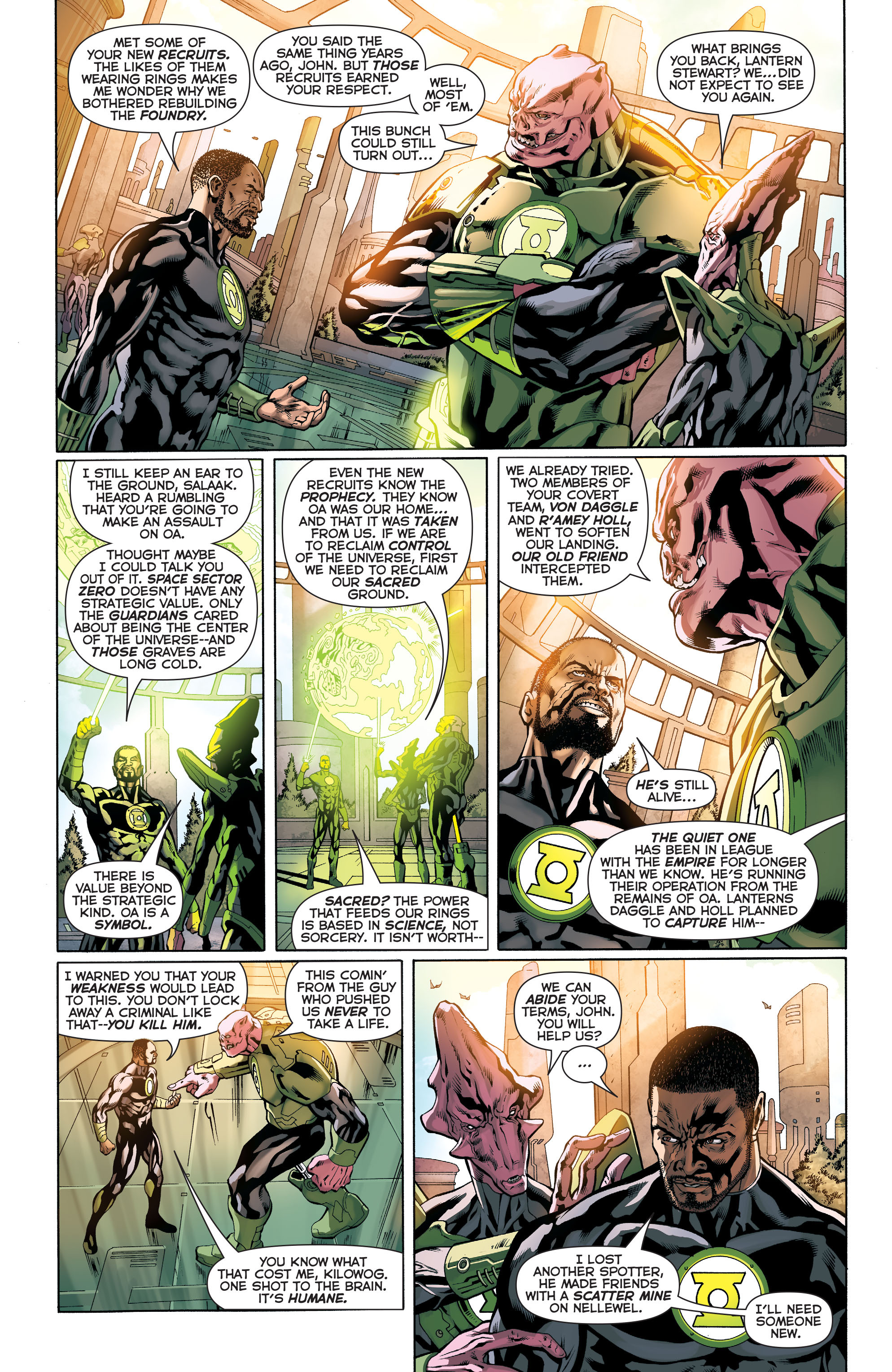 Read online Green Lantern Corps: Futures End comic -  Issue # Full - 5