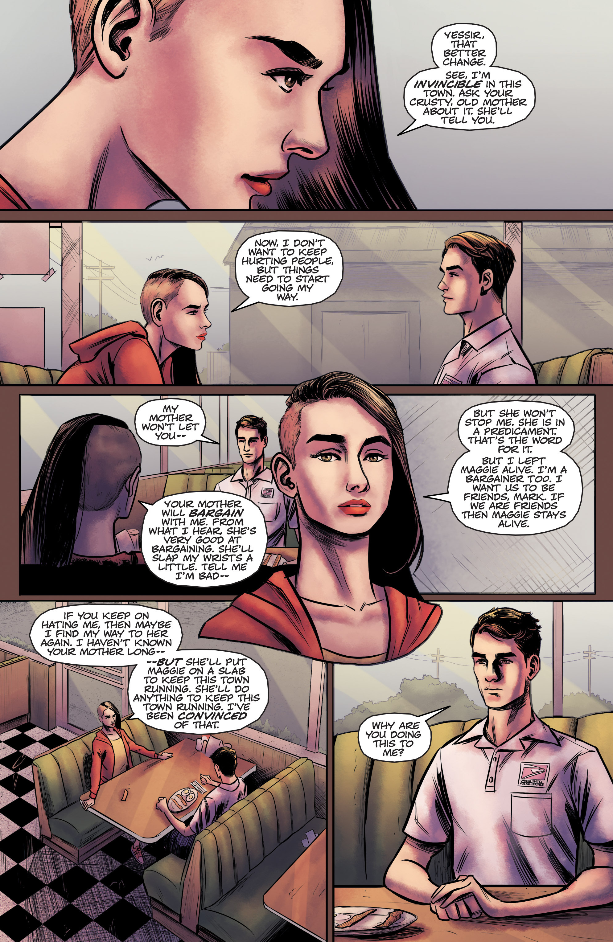 Read online Postal comic -  Issue #11 - 11