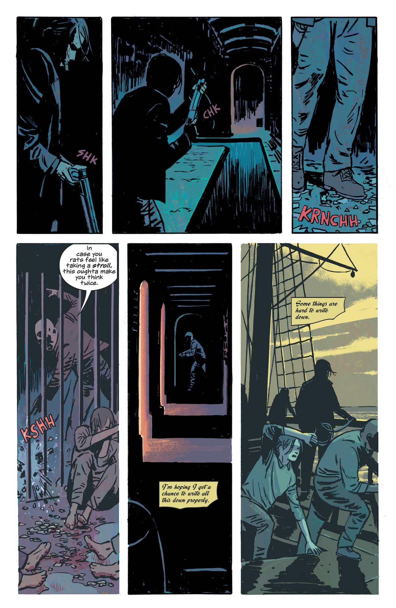 Read online Shanghai Red comic -  Issue #4 - 7
