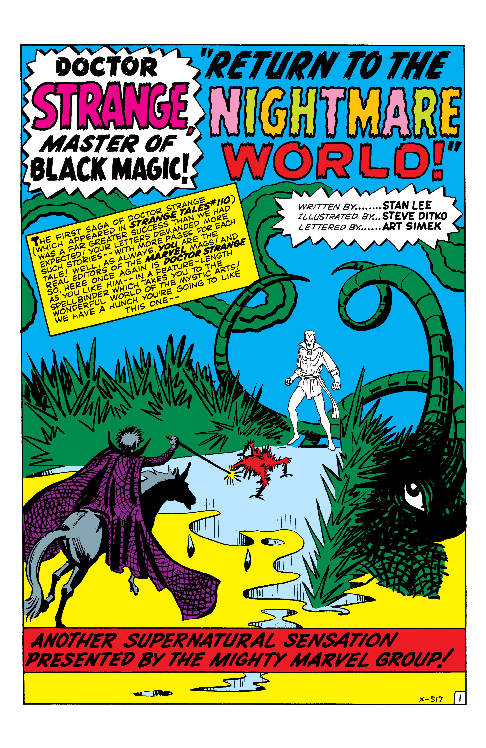 Read online Marvel Masterworks: Doctor Strange comic -  Issue # TPB 1 (Part 1) - 34