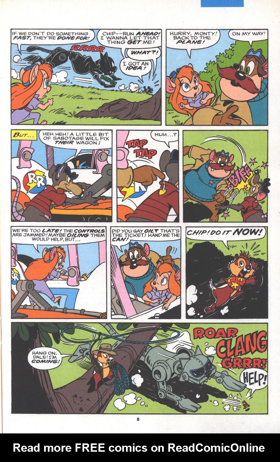 Read online Disney's Chip 'N Dale Rescue Rangers comic -  Issue #14 - 21