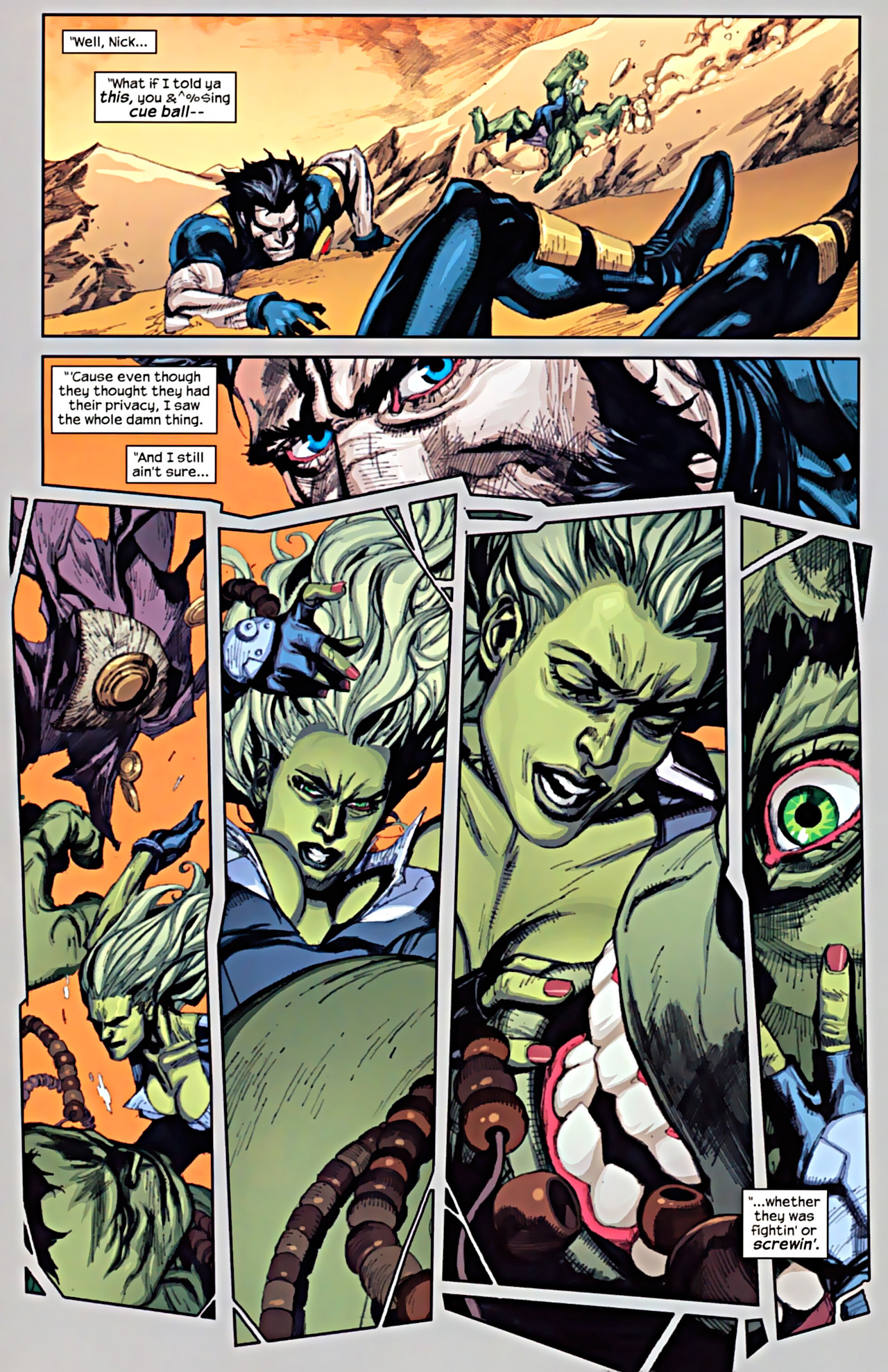 Read online Ultimate Wolverine vs. Hulk comic -  Issue #5 - 14