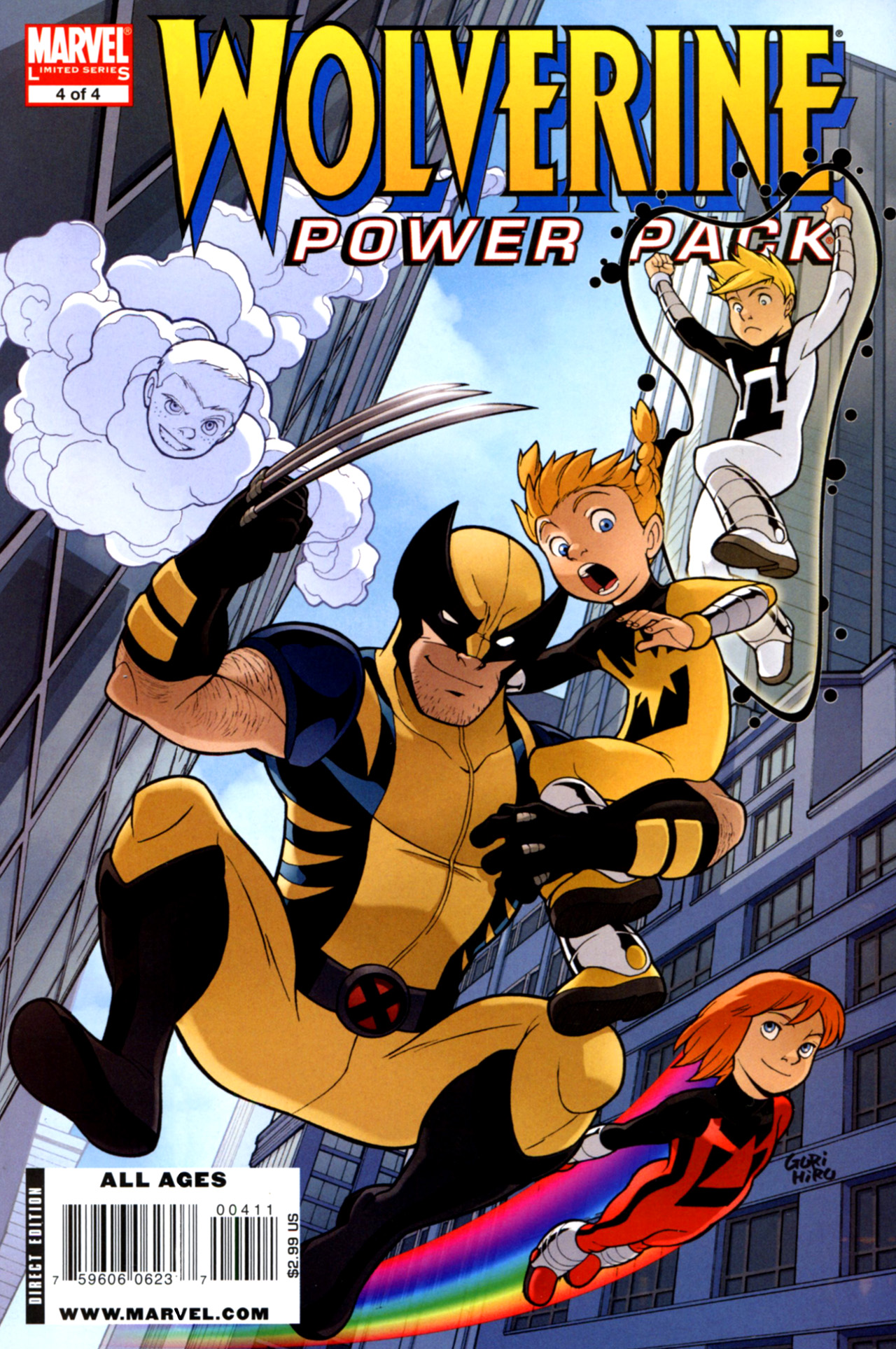 Read online Wolverine and Power Pack comic -  Issue #4 - 1