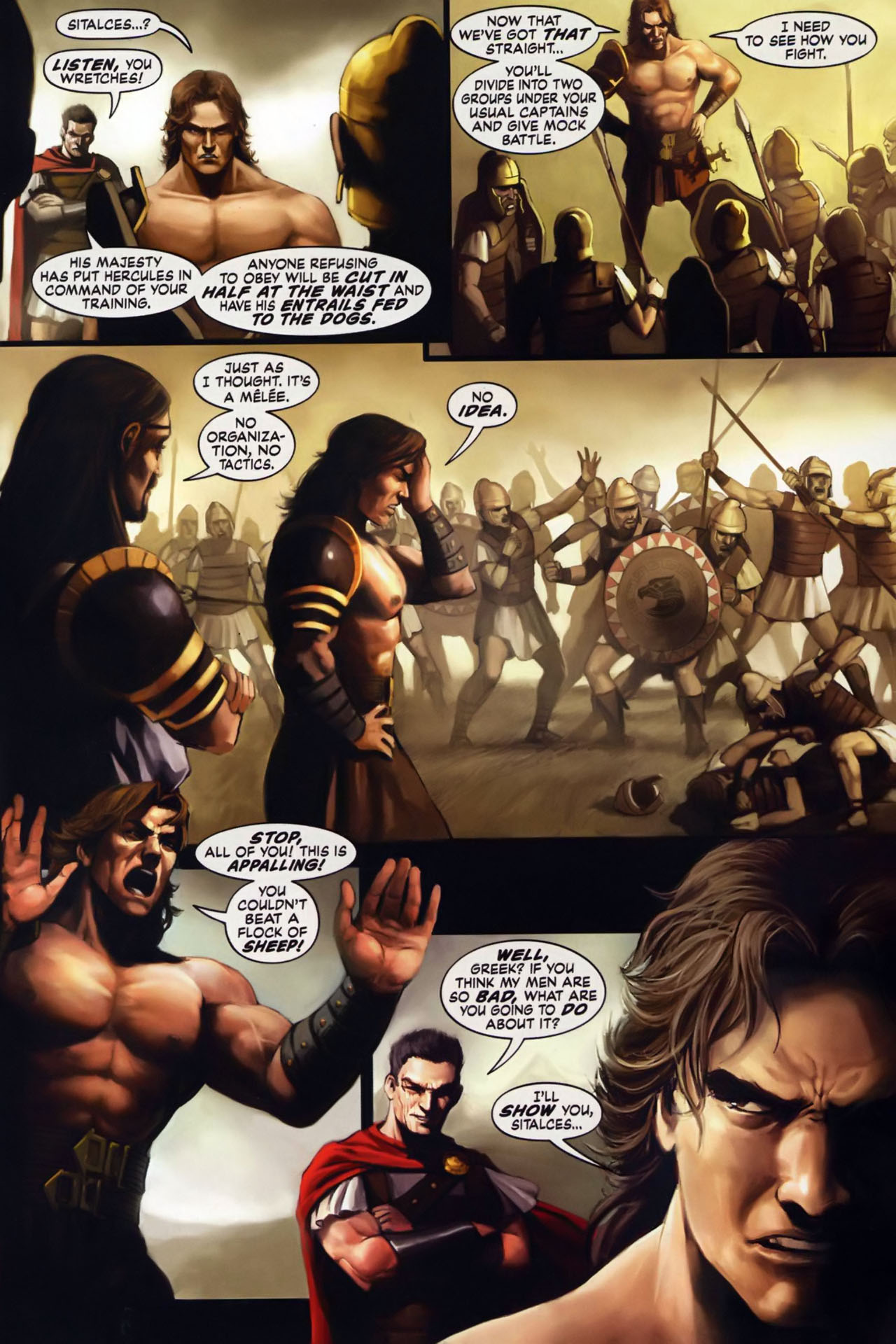 Read online Hercules (2008) comic -  Issue #2 - 10