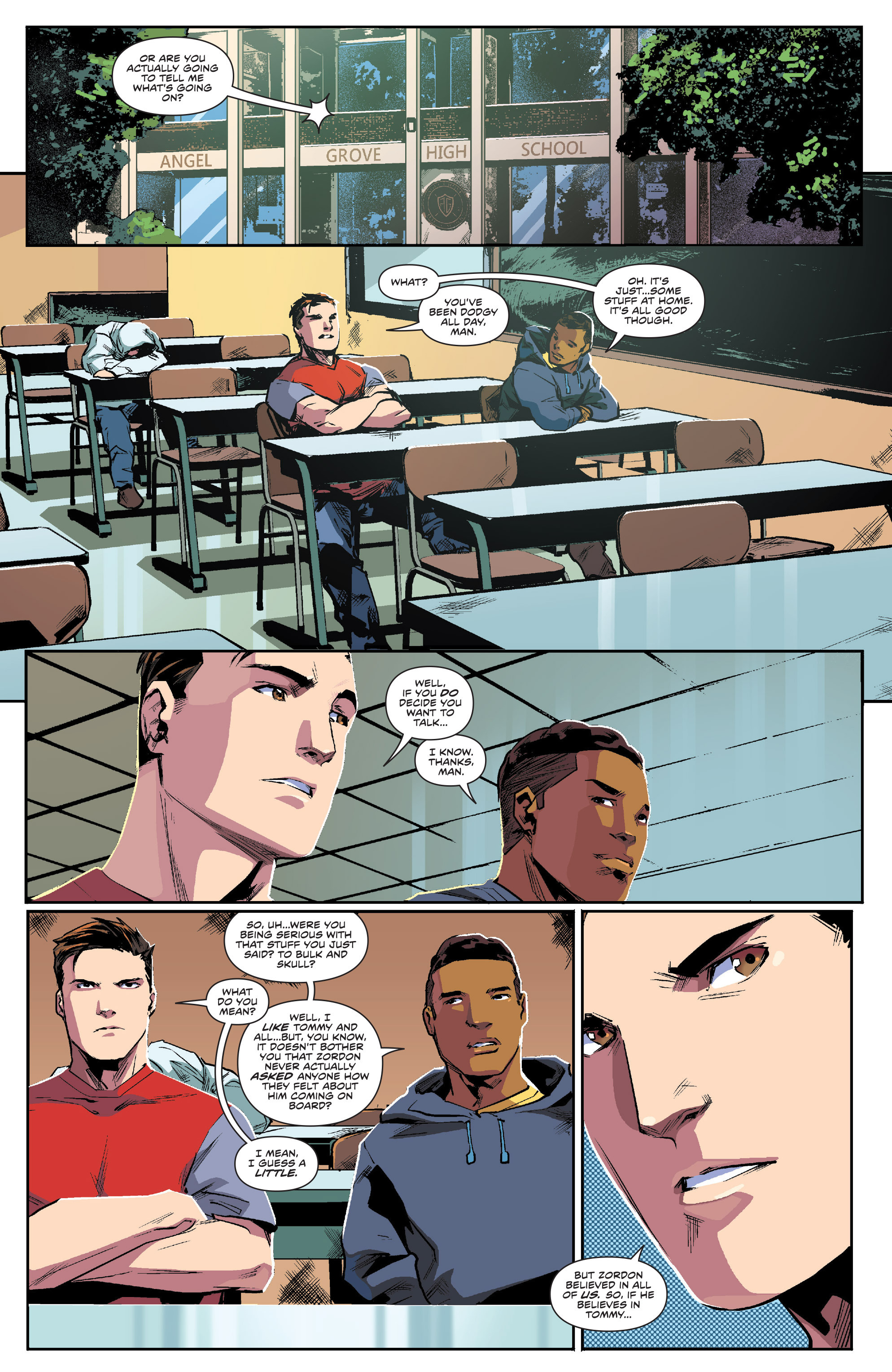 Read online Saban's Power Rangers: Aftershock comic -  Issue # Full - 90