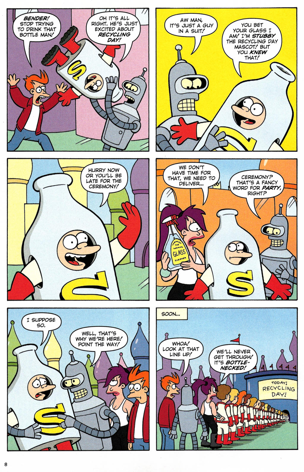Read online Futurama Comics comic -  Issue #29 - 7
