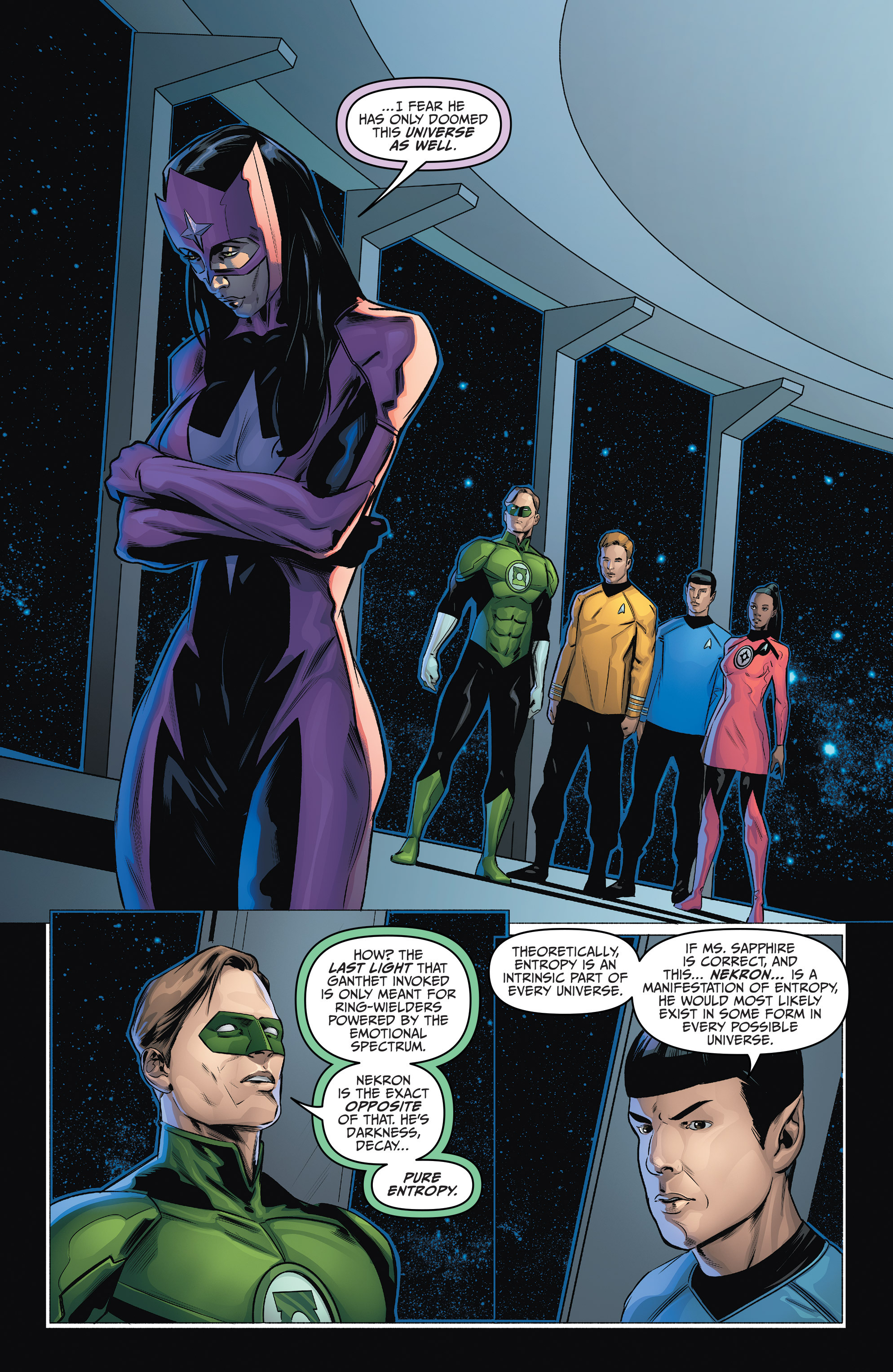 Read online Star Trek/Green Lantern (2015) comic -  Issue #4 - 4
