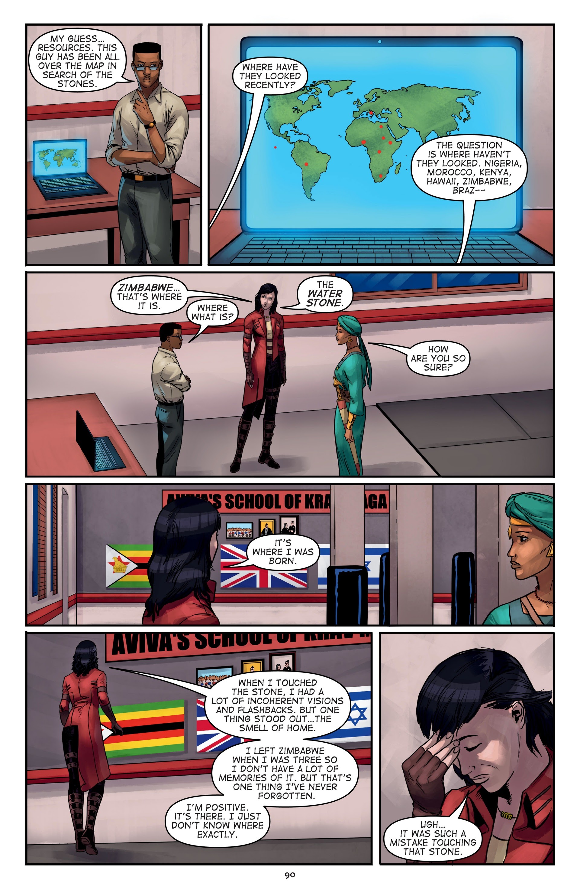 Read online Malika: Warrior Queen comic -  Issue # TPB 2 (Part 1) - 92