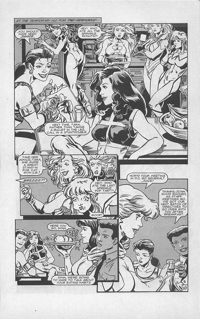 Read online Femforce comic -  Issue #93 - 12